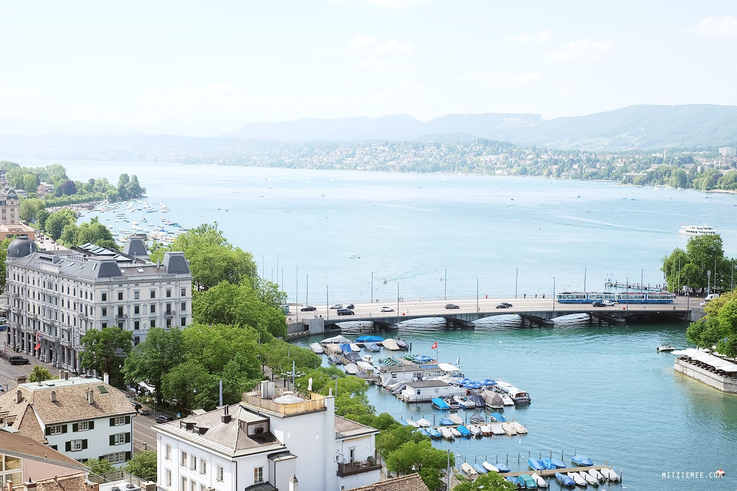 View from Grossmünster, Zurich