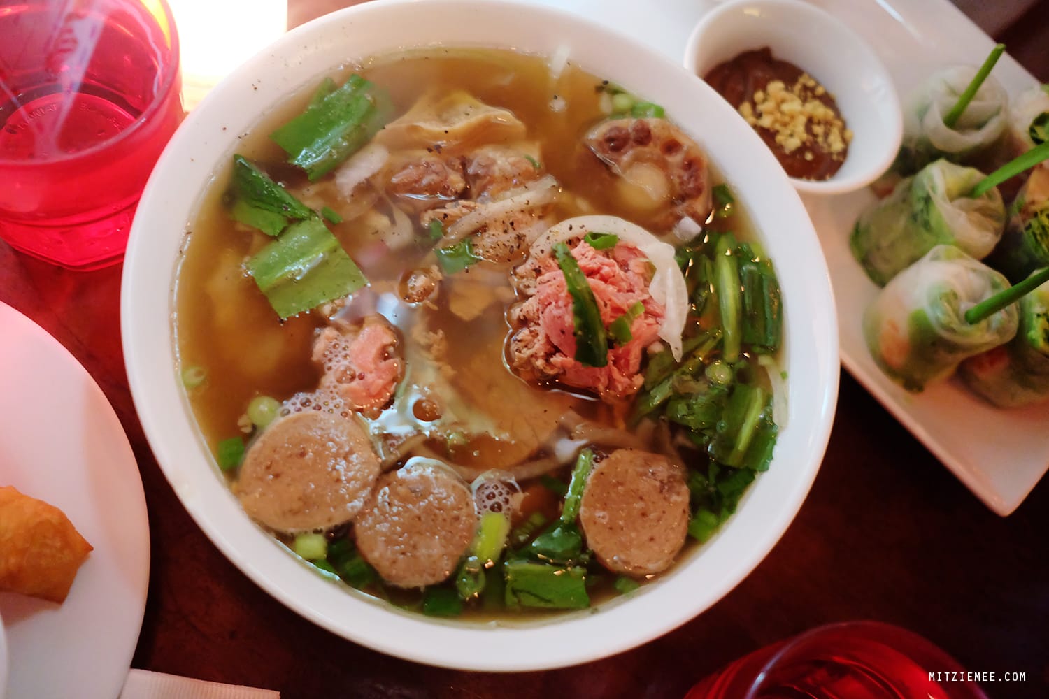 Pho Beef Deluxe at An Choi, Vietnamese restaurant, New York City