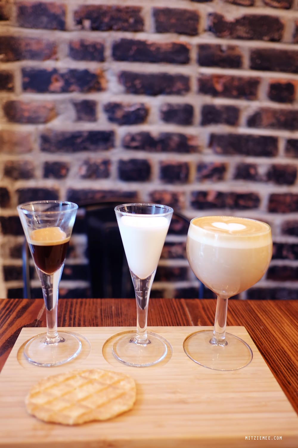 Deconstructed Latte at Coffee Project, New York