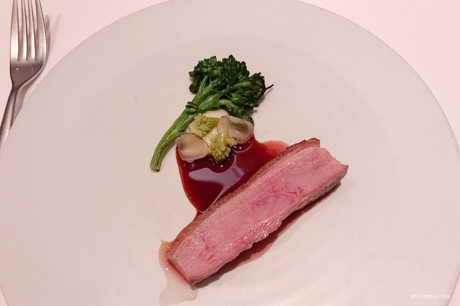 Dry aged duck, Jungsik, Korean fine dining in New Yrok City