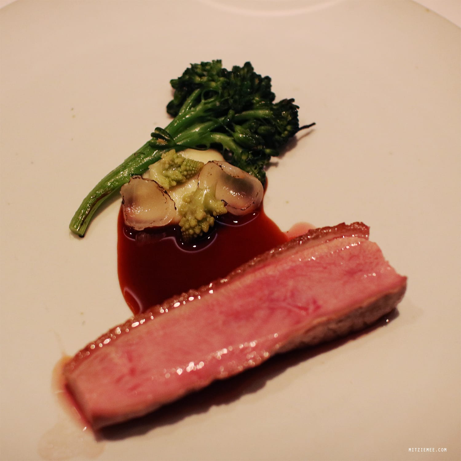 Dry aged duck, Jungsik, Korean fine dining in New Yrok City