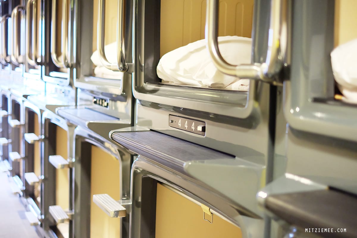 Kiba Capsule Hotel in Tokyo