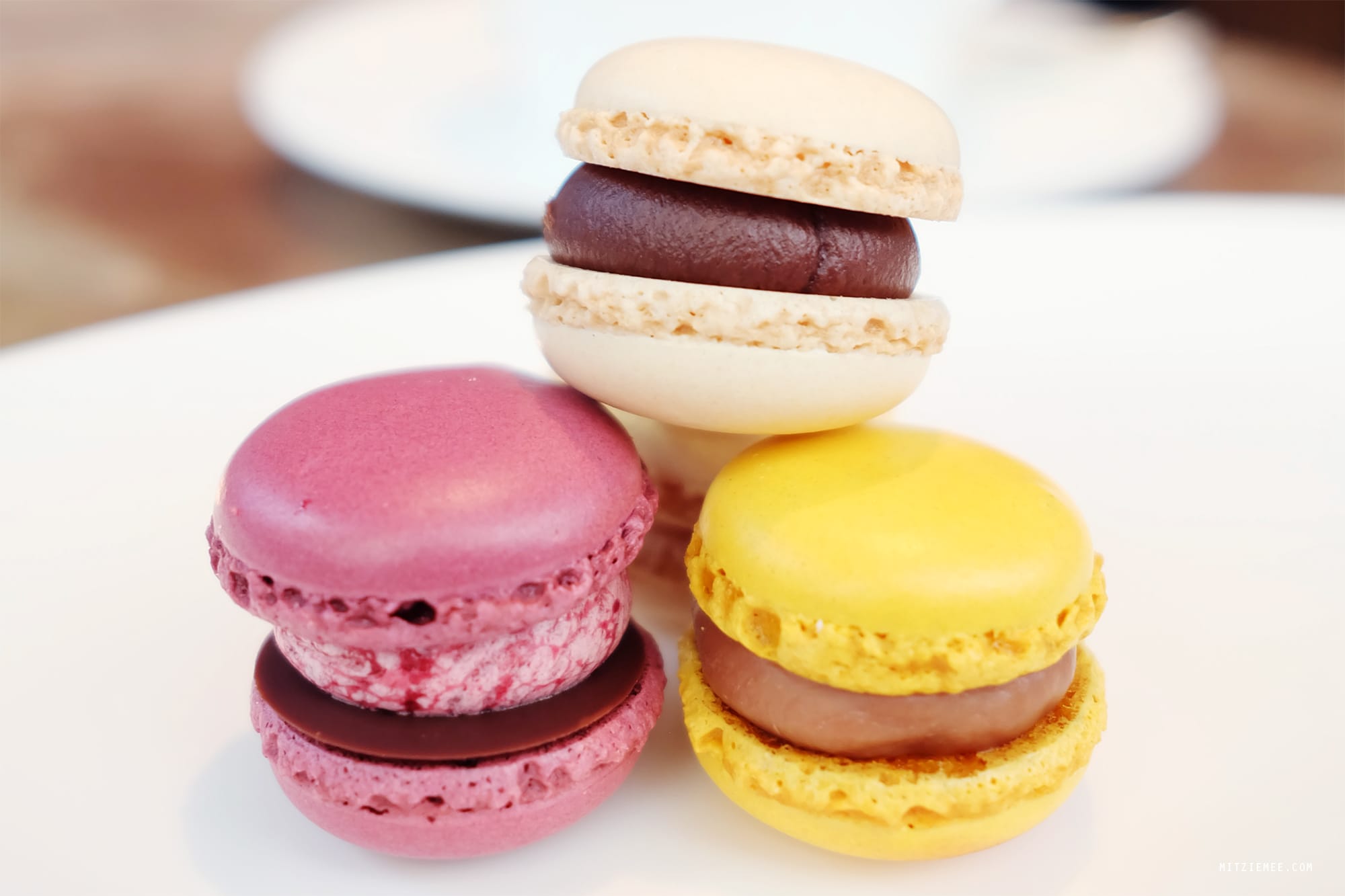 Luxemburgerli at Sprüngli, Zurich