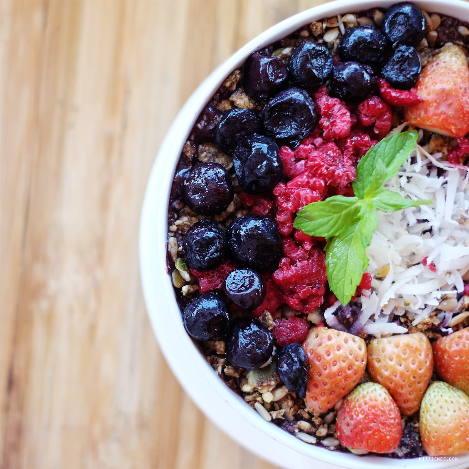 Acai Bowl, Earth Cafe, Ubud, Bali