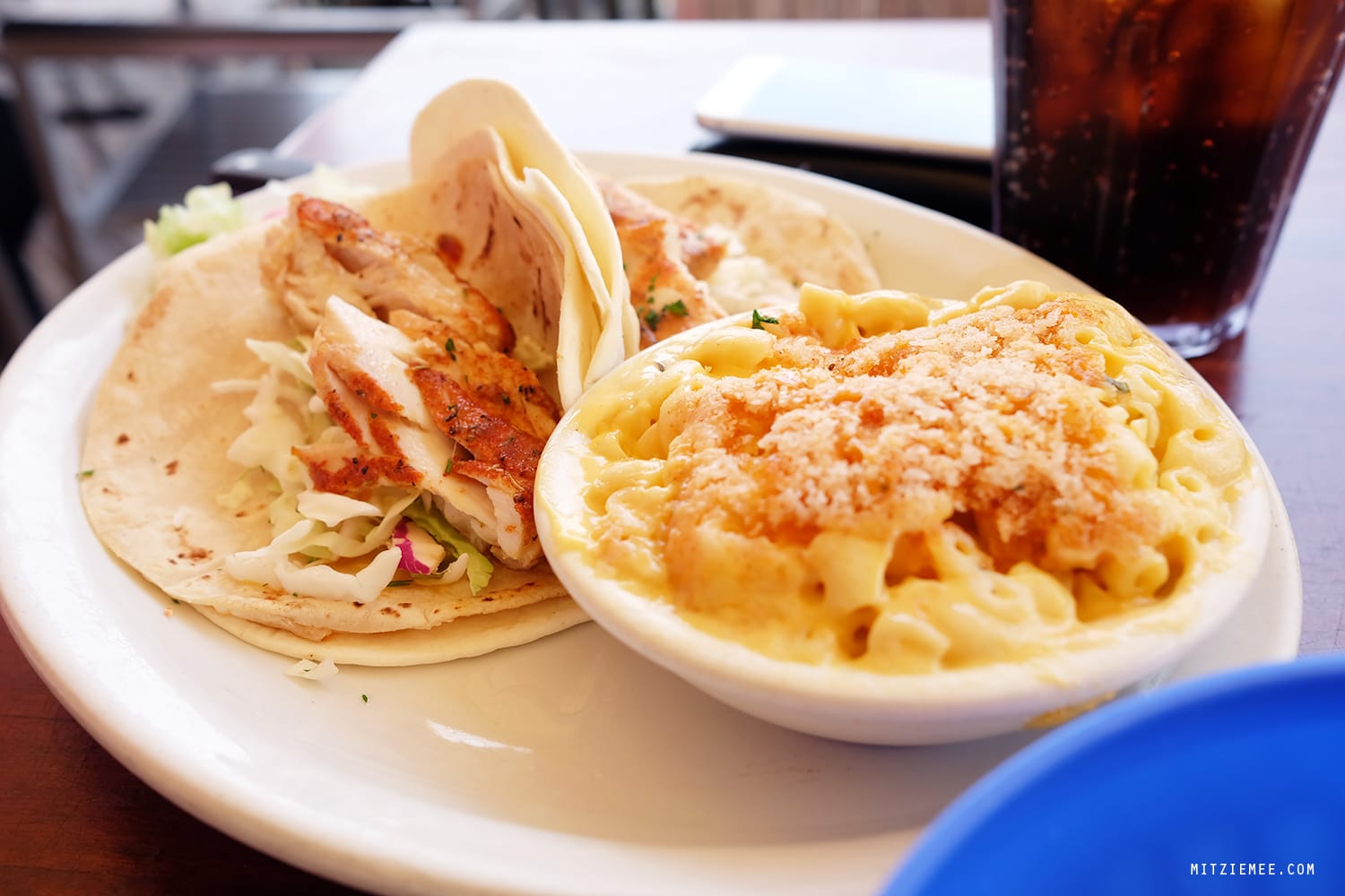 Fish tacos at Coconuts, Fort Lauderdale