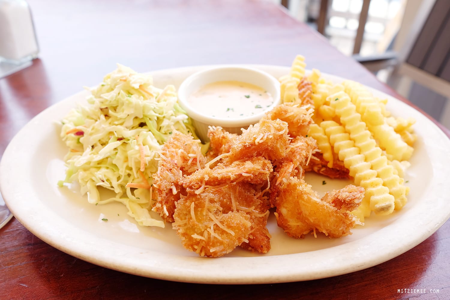 Coconut shrimp at Coconuts, Fort Lauderdale
