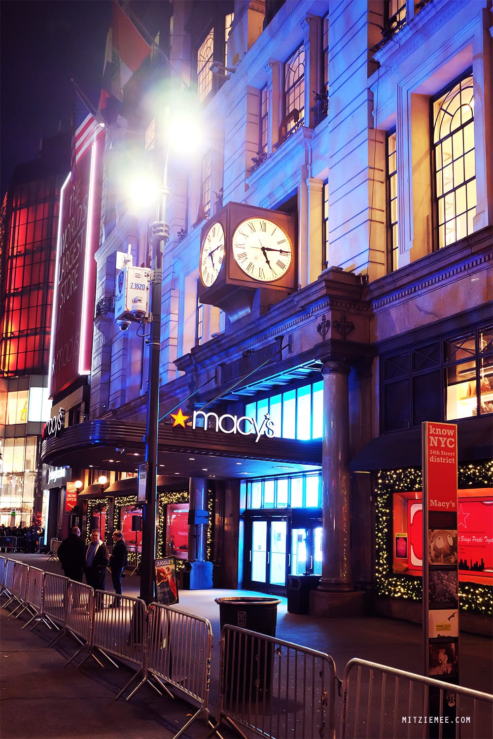 The Christmas windows at Macy's, Herald Square, New York City