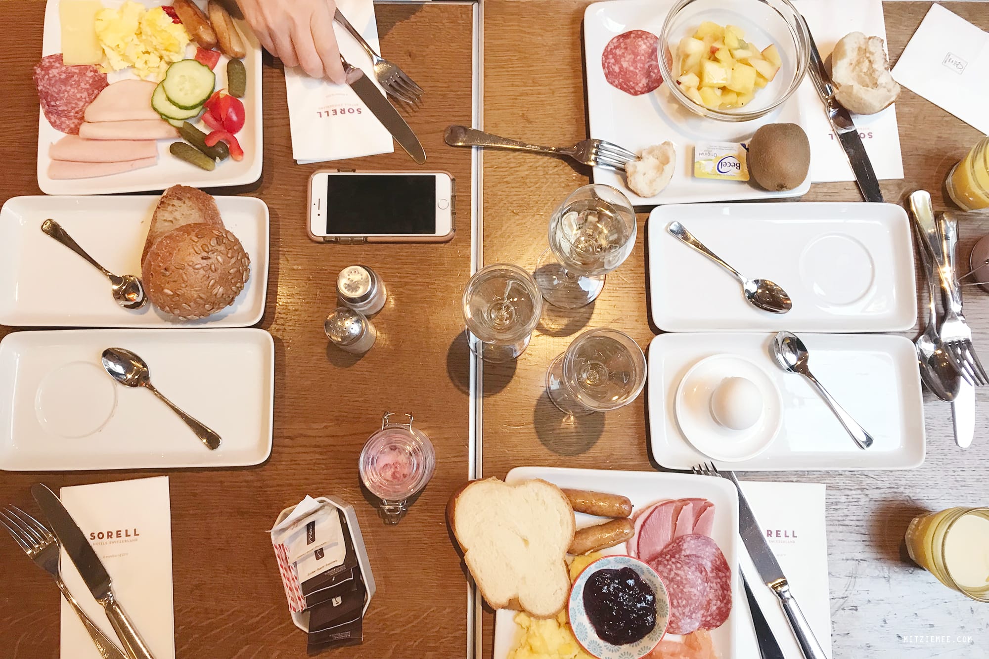 Breakfast at Sorell Hotel Seidenhof, Zurich