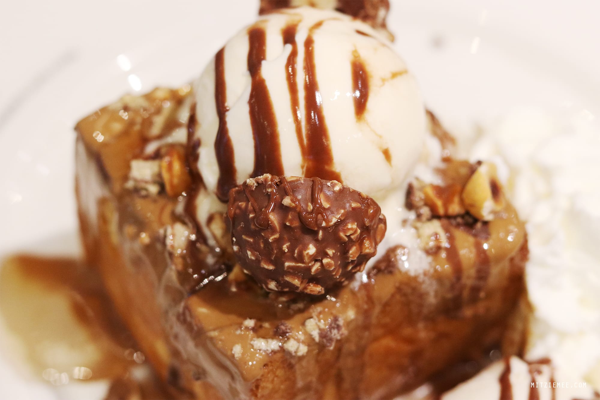 Ferrero Rocher Shibuya Honey Toast at After You Dessert Cafe, Bangkok