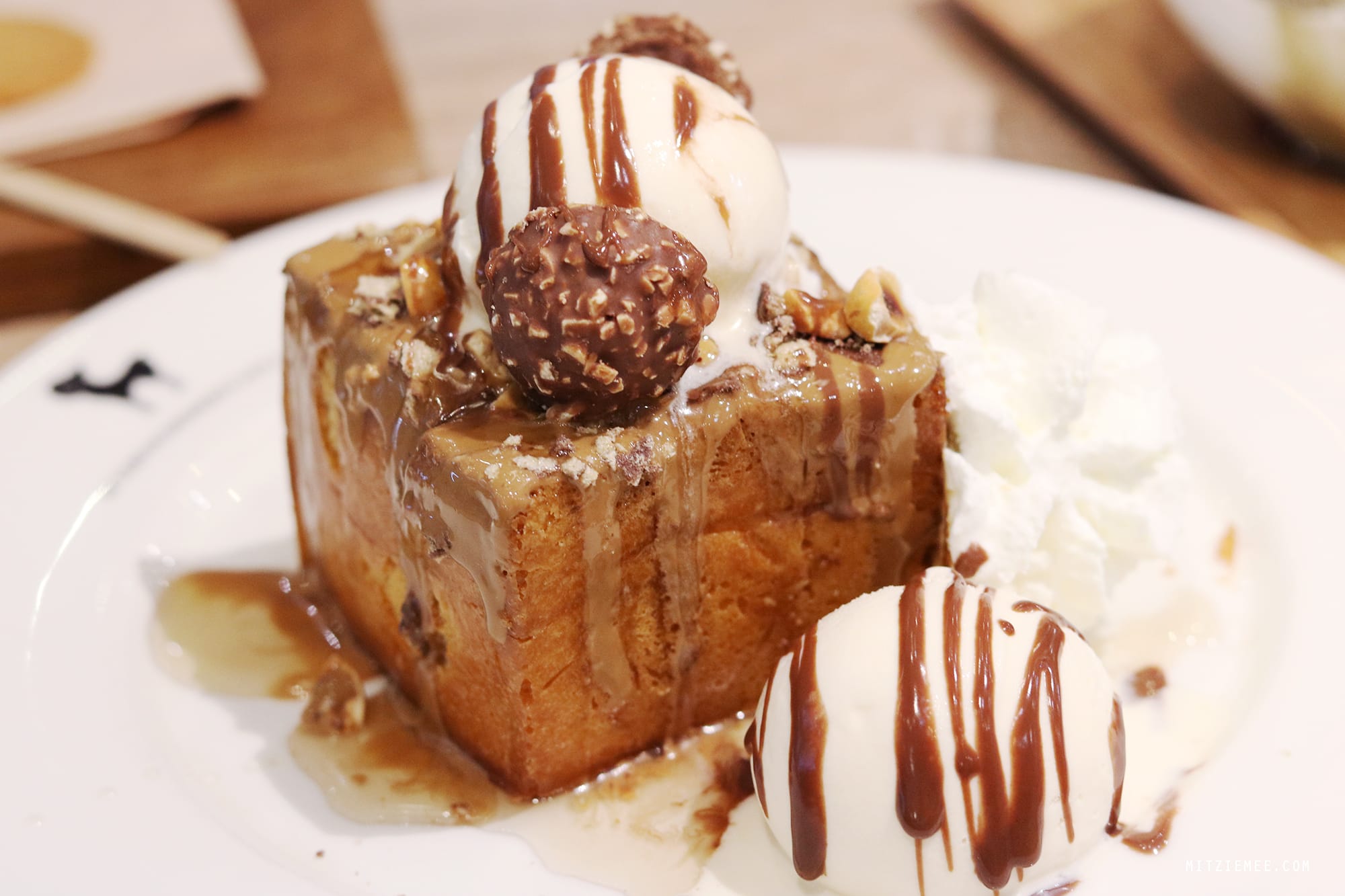 Ferrero Rocher Shibuya Honey Toast at After You Dessert Cafe, Bangkok