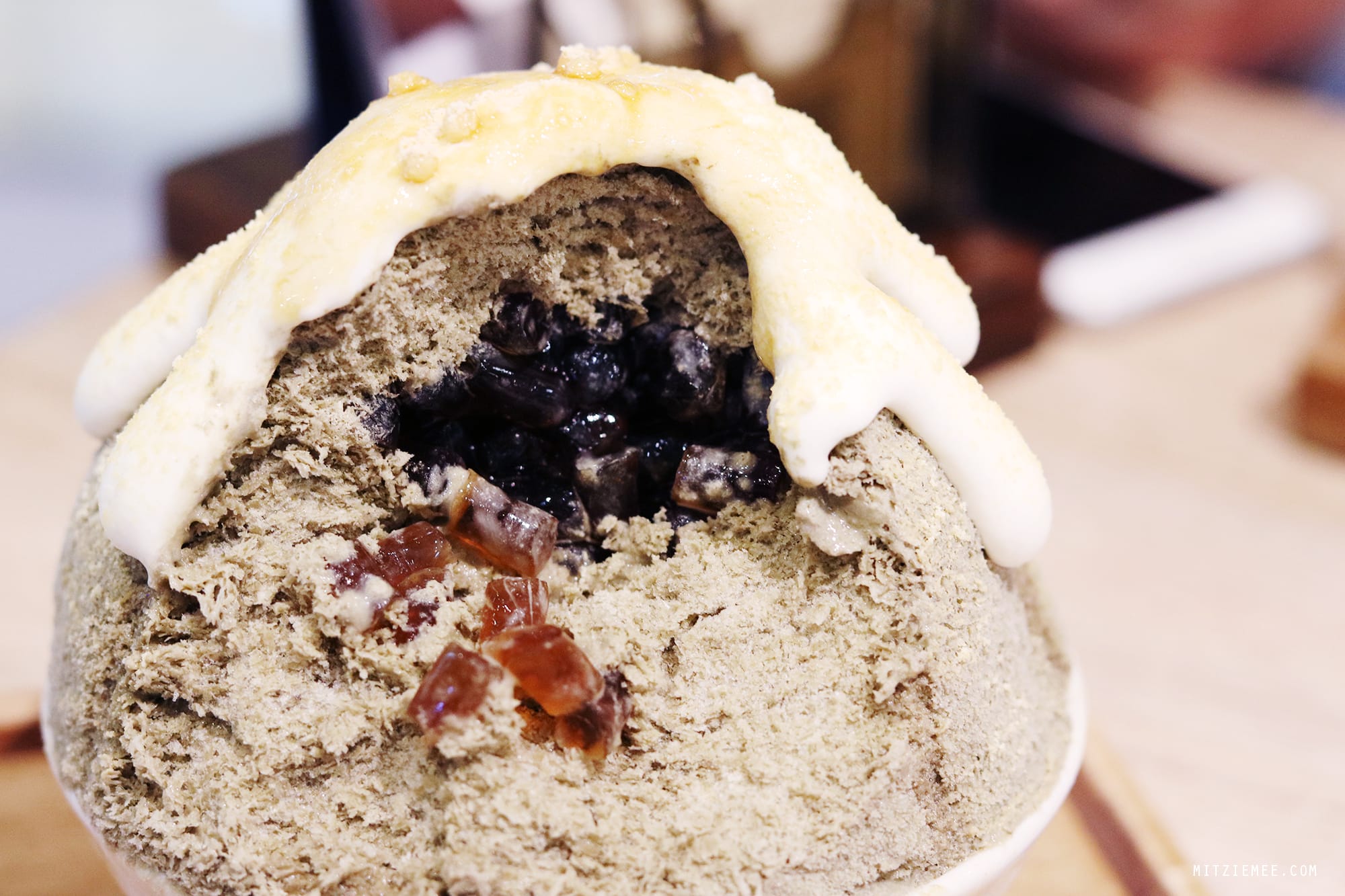 Hojicha Kakigori at After You Dessert Cafe, Bangkok
