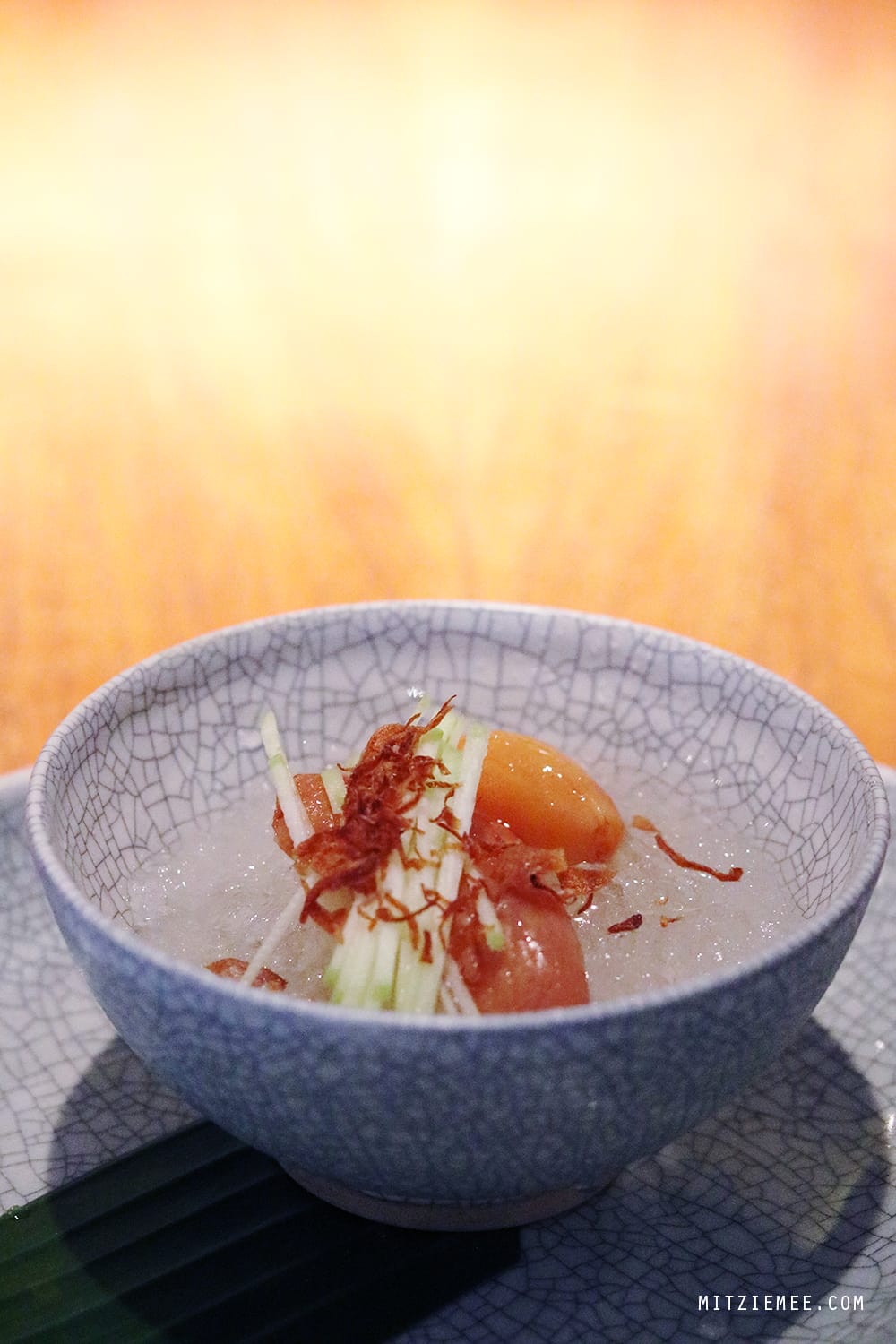 Thai dessert at Nahm, Bangkok restaurant