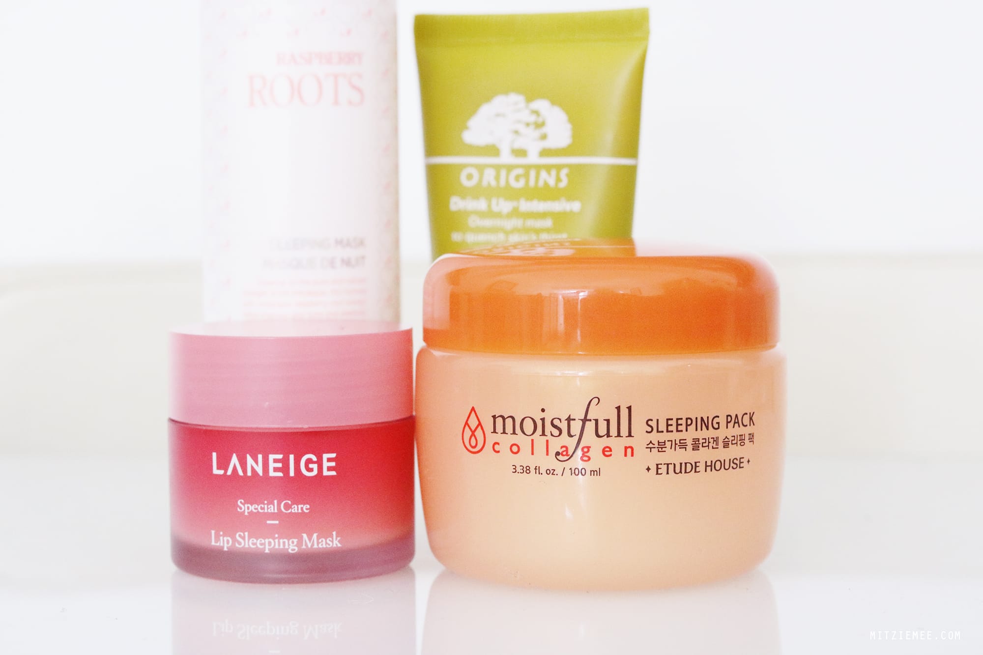 Sleeping packs, overnight masks