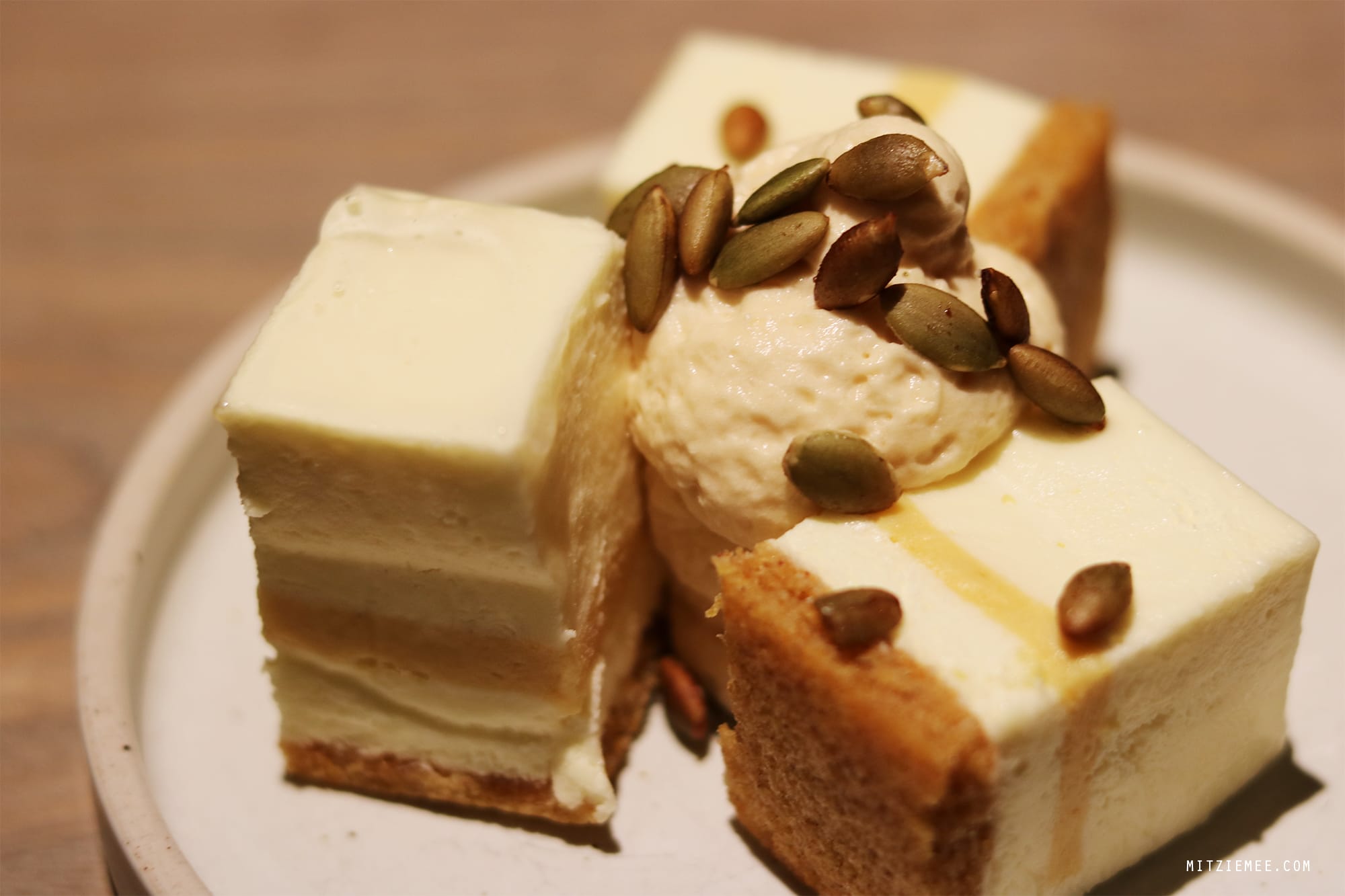 Pumpkin Cheesecake Atoboy, Korean restaurant in New York