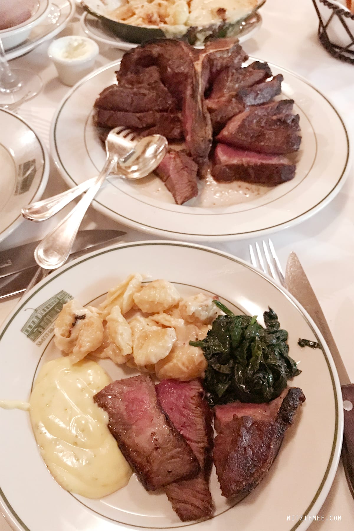 Porterhouse steak at Smith & Wollensky, New York