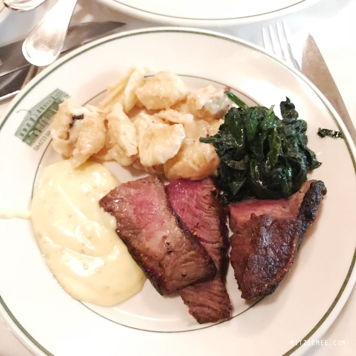 Porterhouse steak at Smith & Wollensky, New York