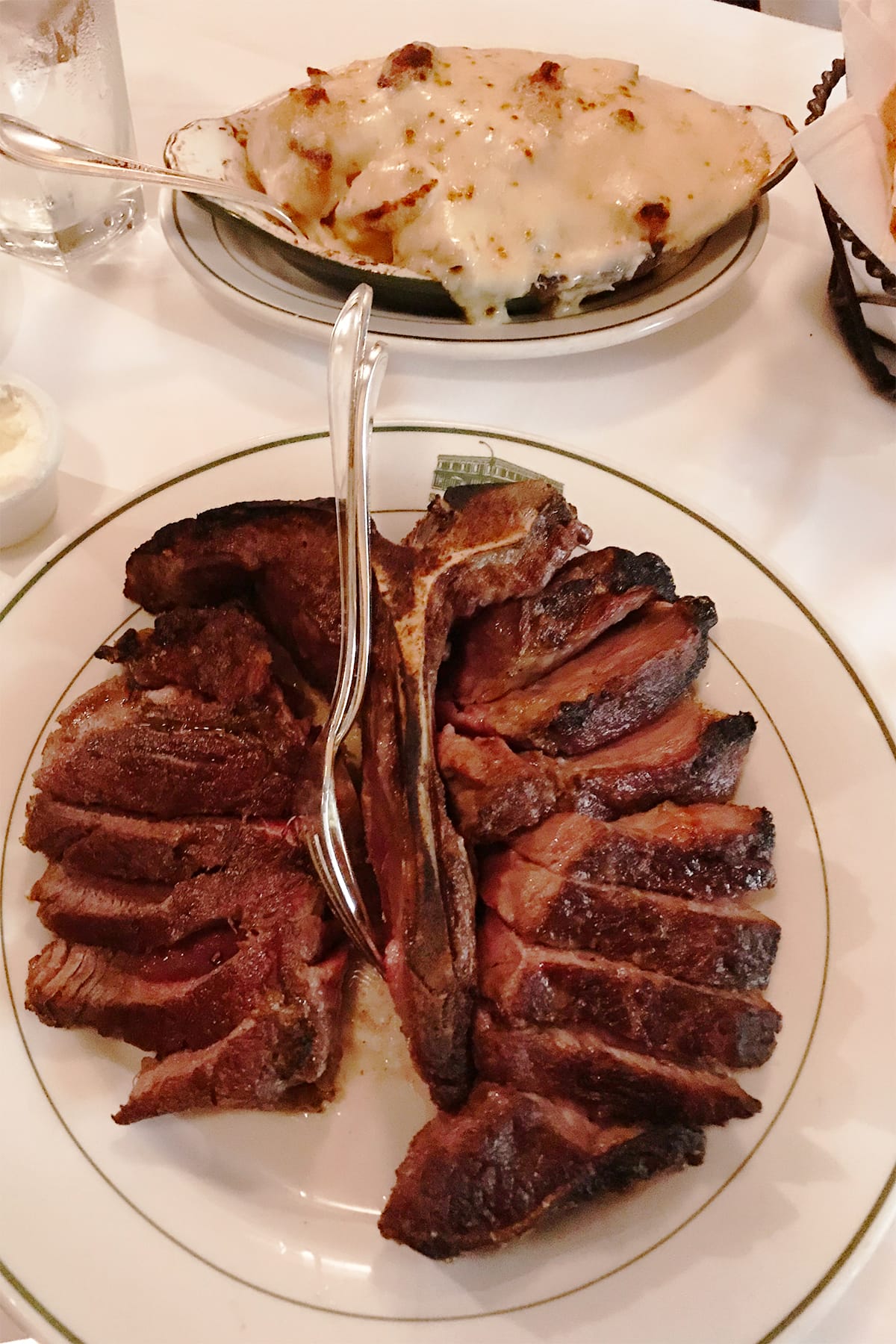 Porterhouse steak at Smith & Wollensky, New York
