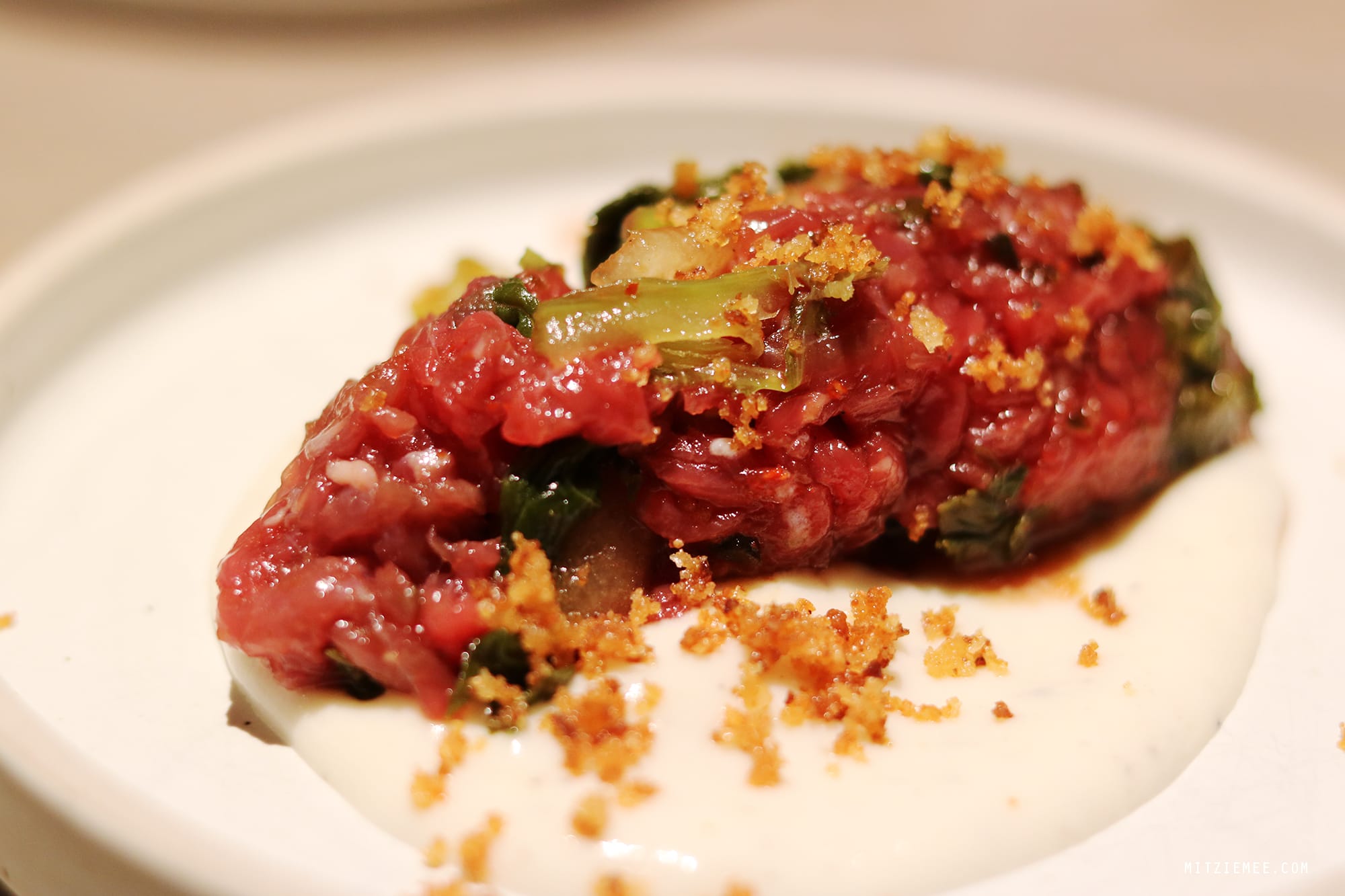 Beef Tartare, Atoboy, Korean restaurant in New York