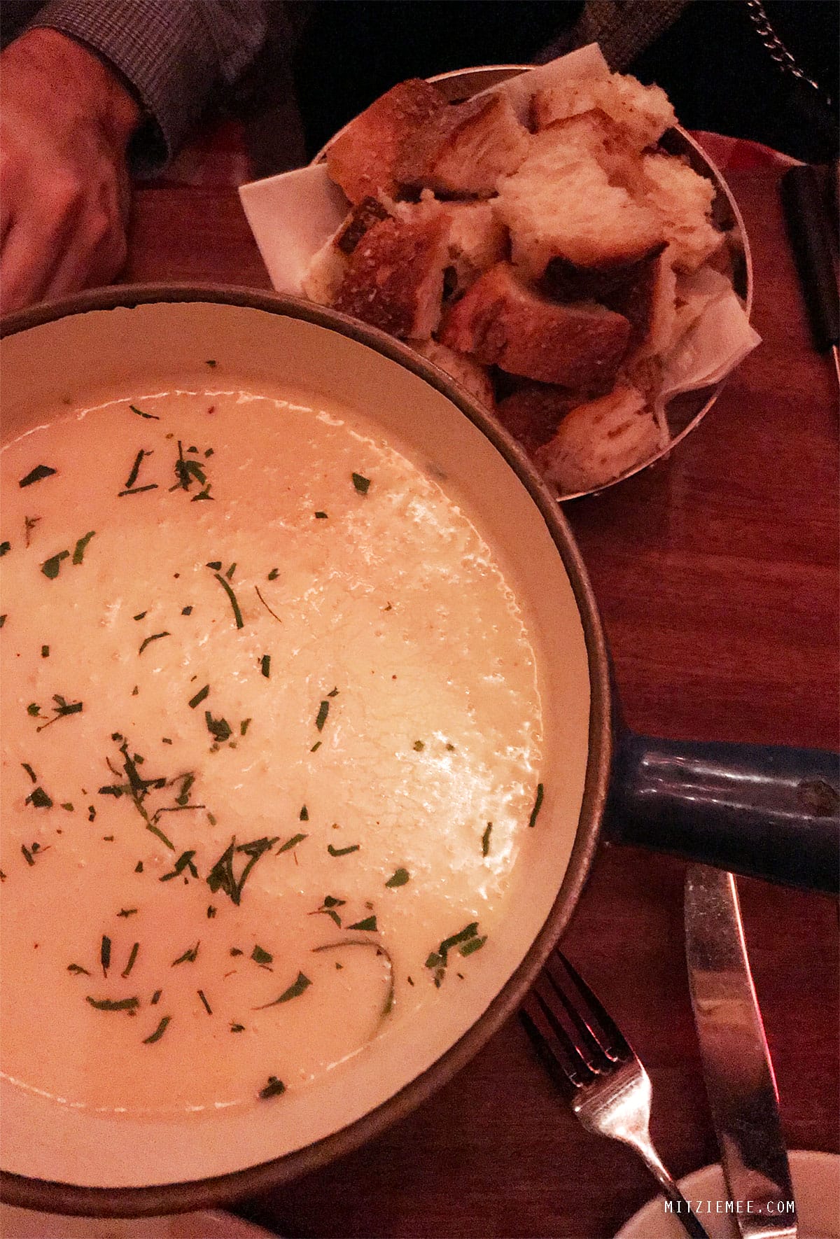 Fondue at Cafe Select, New York
