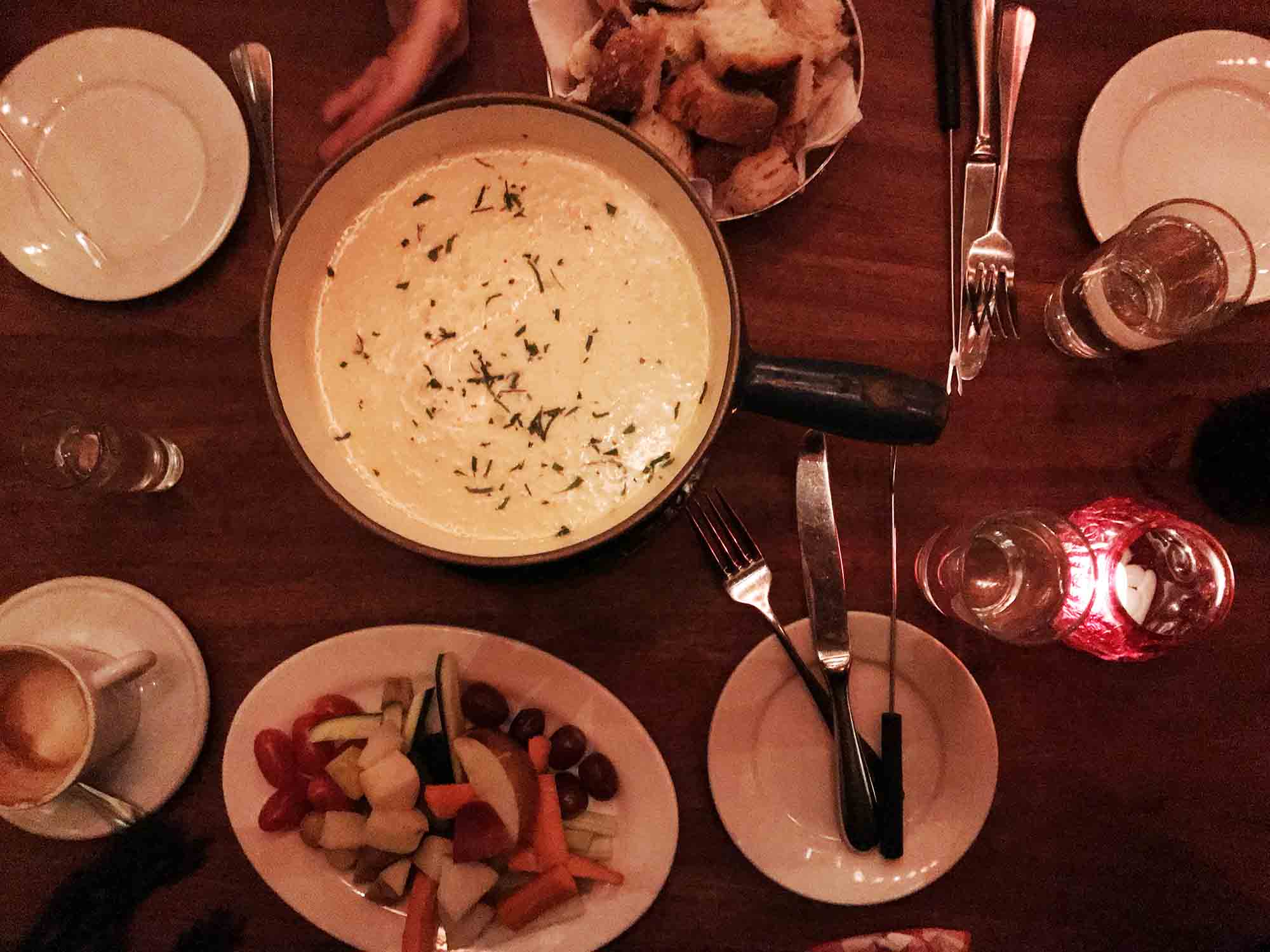 Fondue at Cafe Select, New York