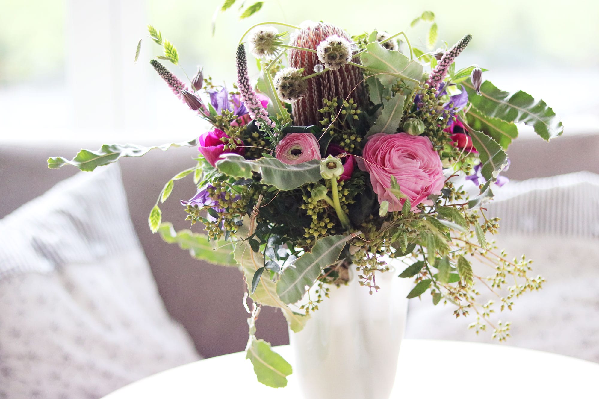 Flower bouquet Gardenia Fredericia