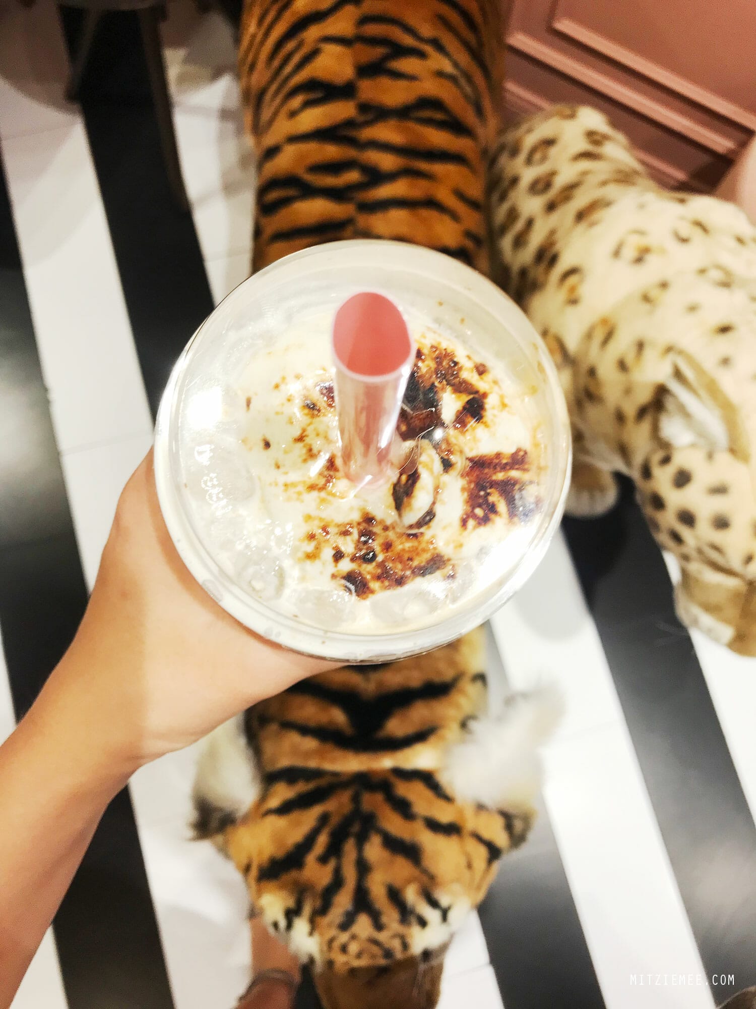 Brown Sugar boba at Seoulcial Club in Bangkok