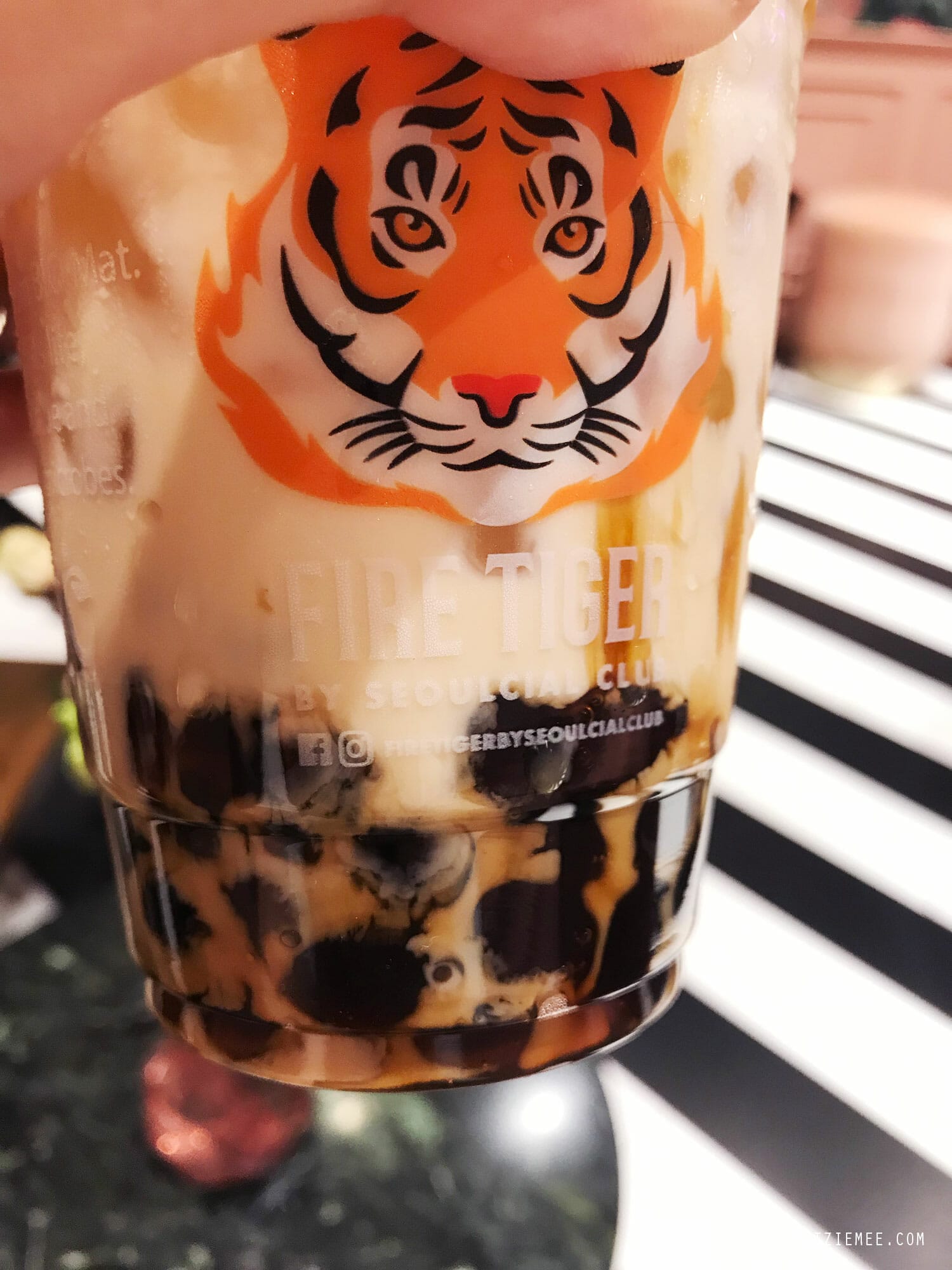 Fire Tiger Milk tea