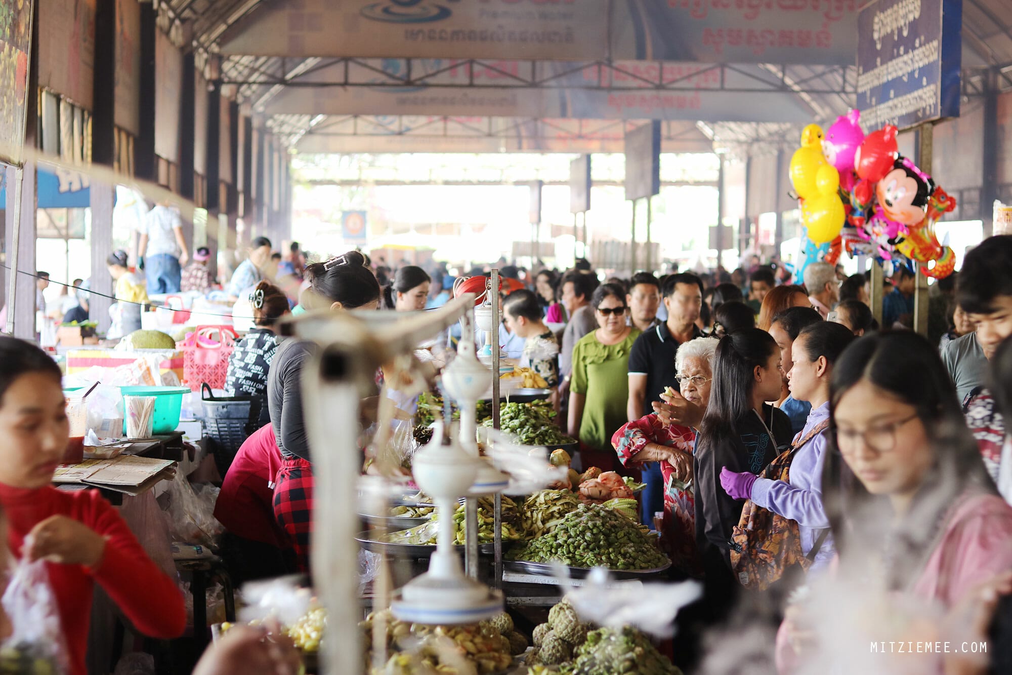Kien Svay market