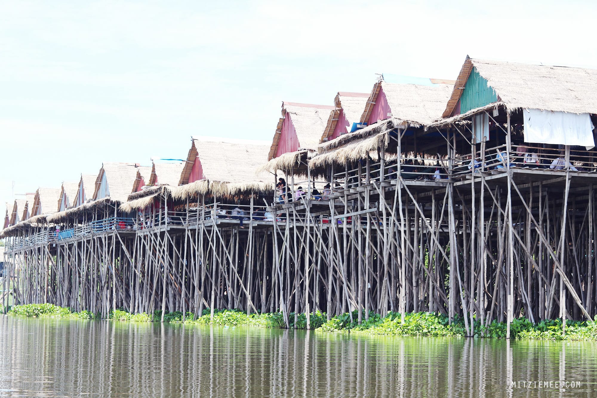 Stilt houses Kien Svay