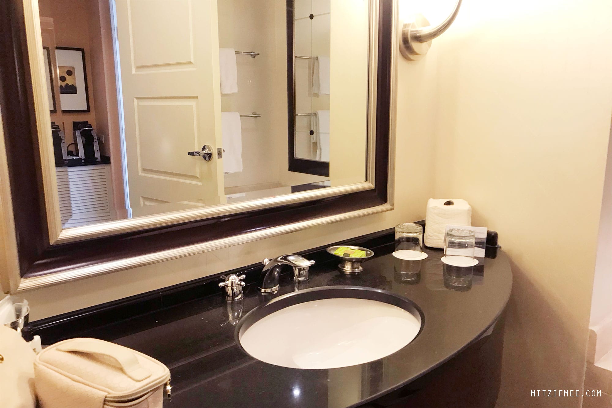 bathroom at InterContinental in Buckhead, Atlanta