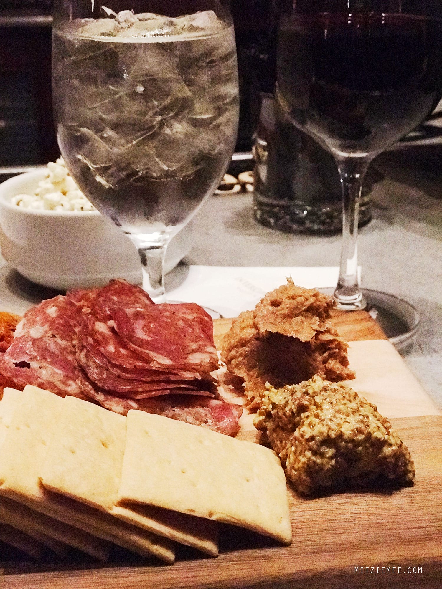 Tapas in the bar at InterContinental in Buckhead, Atlanta