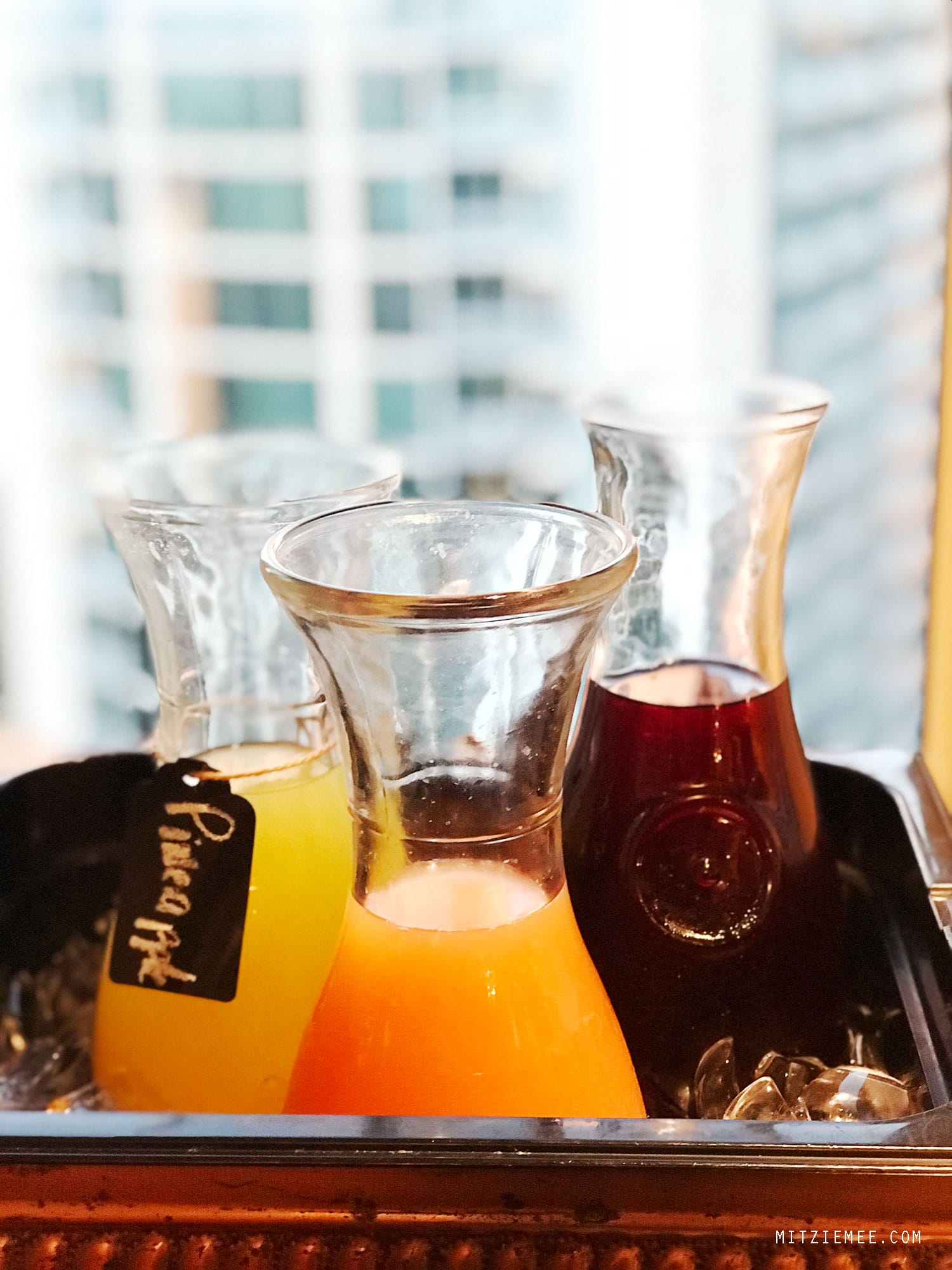 lounge breakfast at InterContinental in Buckhead, Atlanta