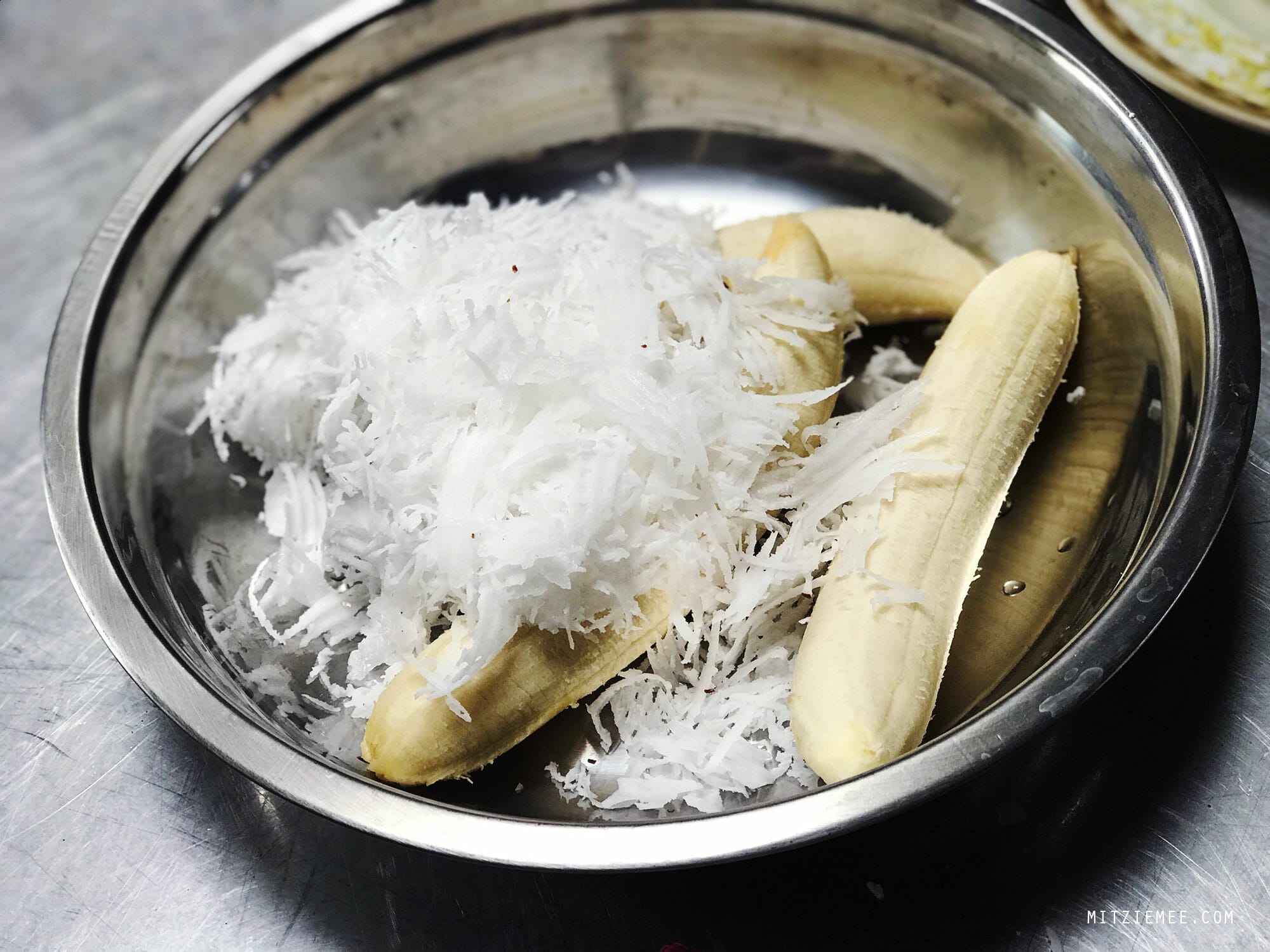 Burmese banana wraps, recipe, Tea Garden in Mae Sot