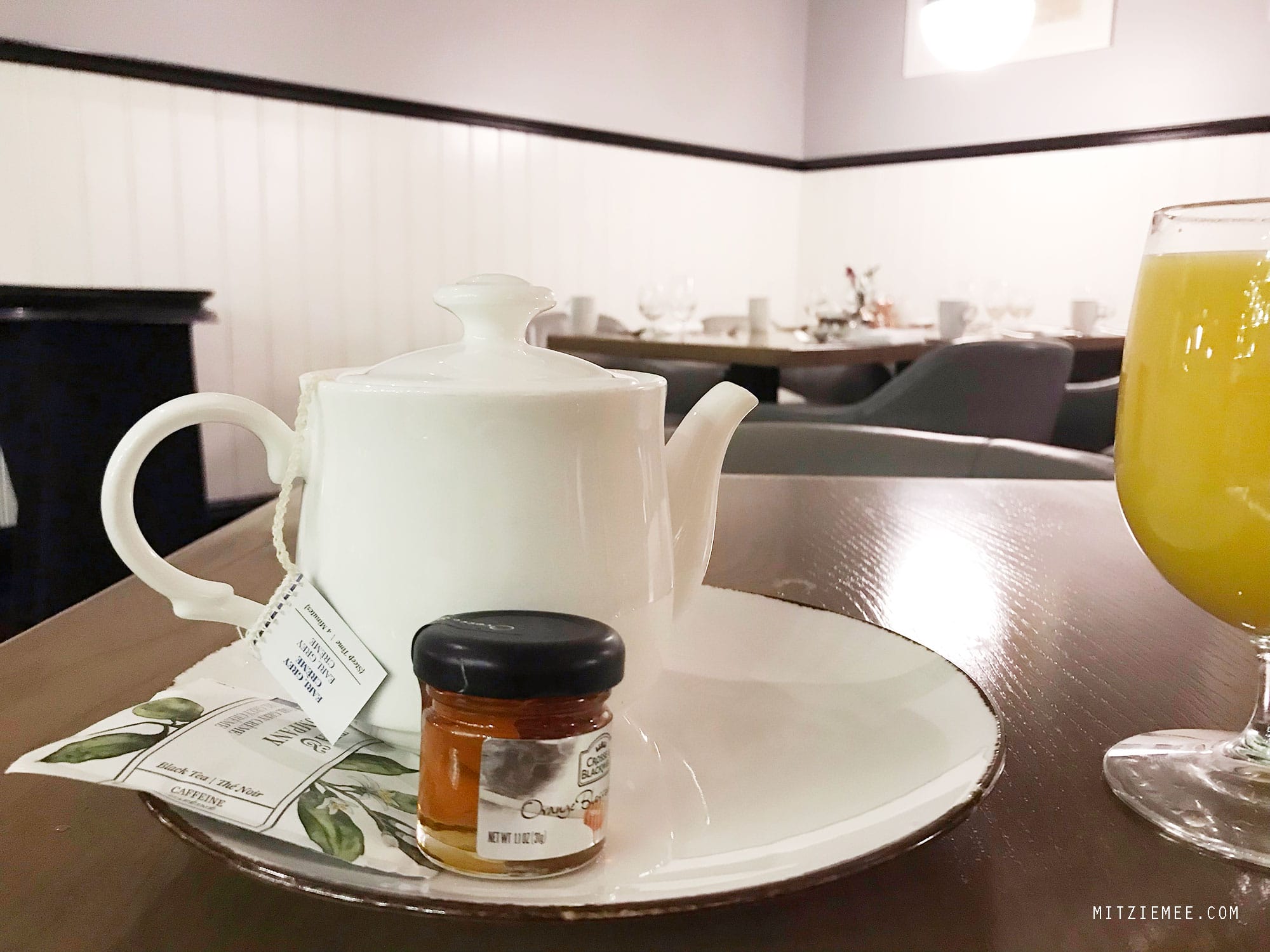 Breakfast at The Whitley, Buckhead, Atlanta