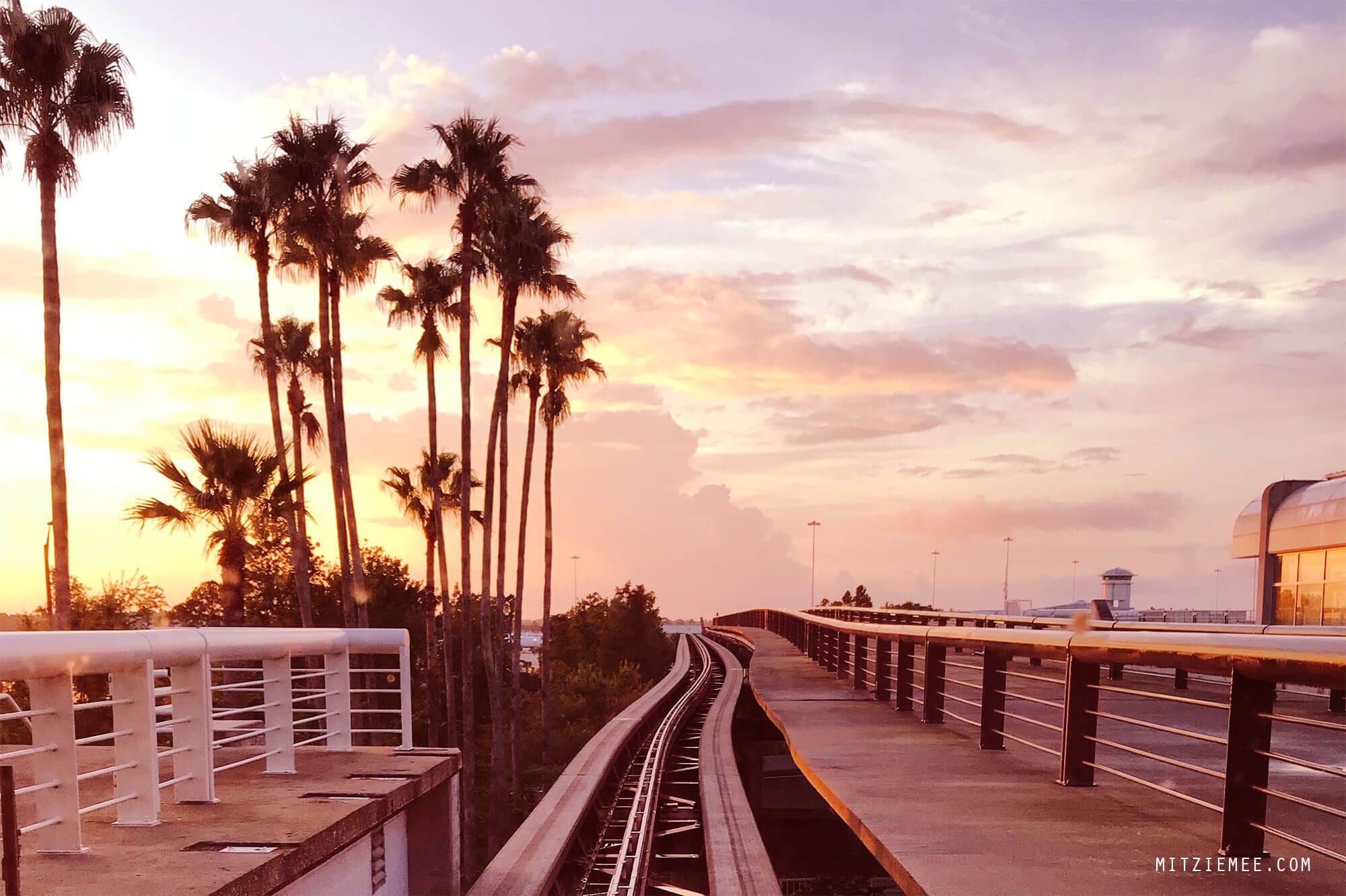 Orlando Airport, sunrise