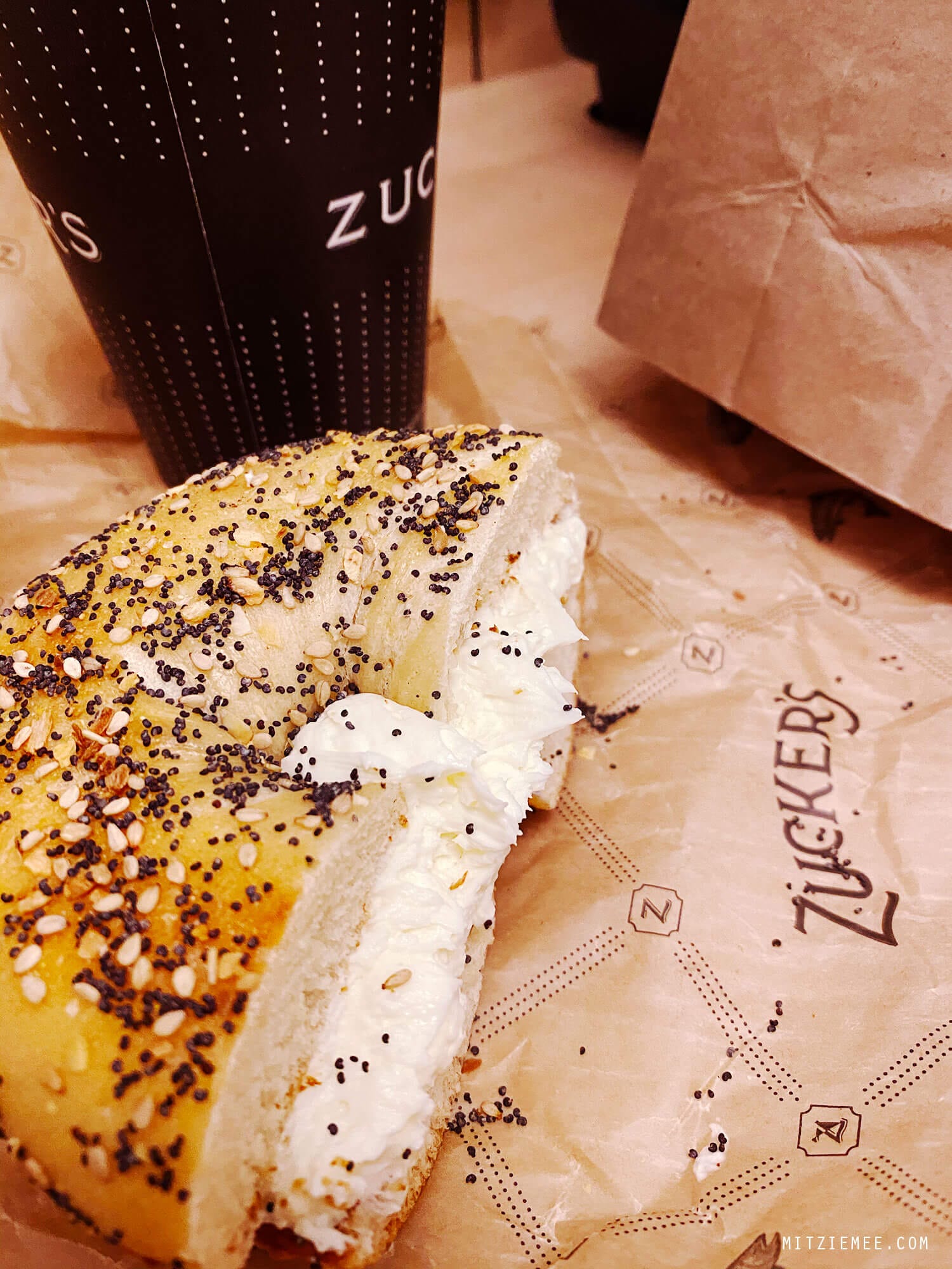 The Everything Bagel at Zucker's New York City