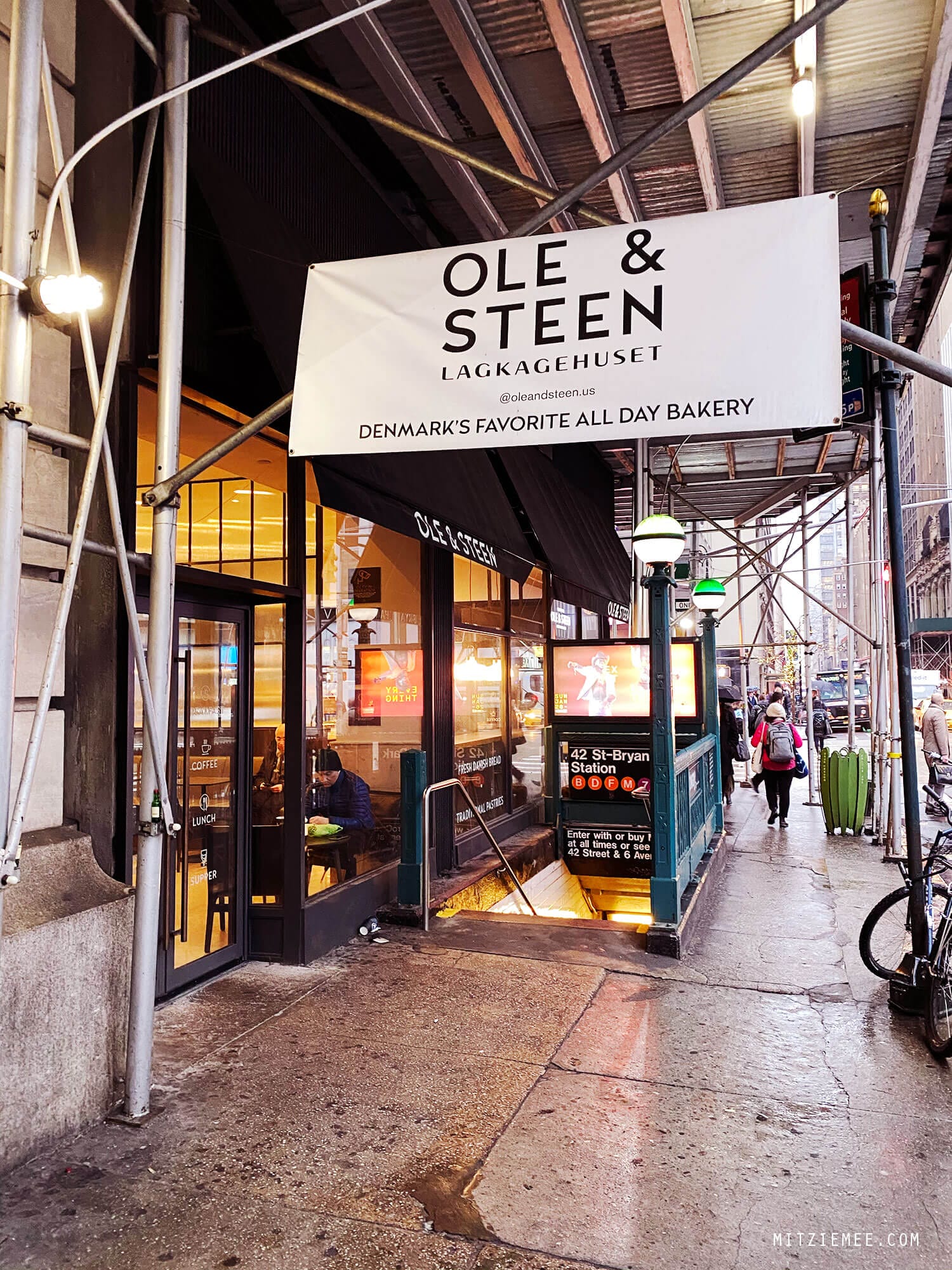 Ole & Steen at Bryant Park, New York City