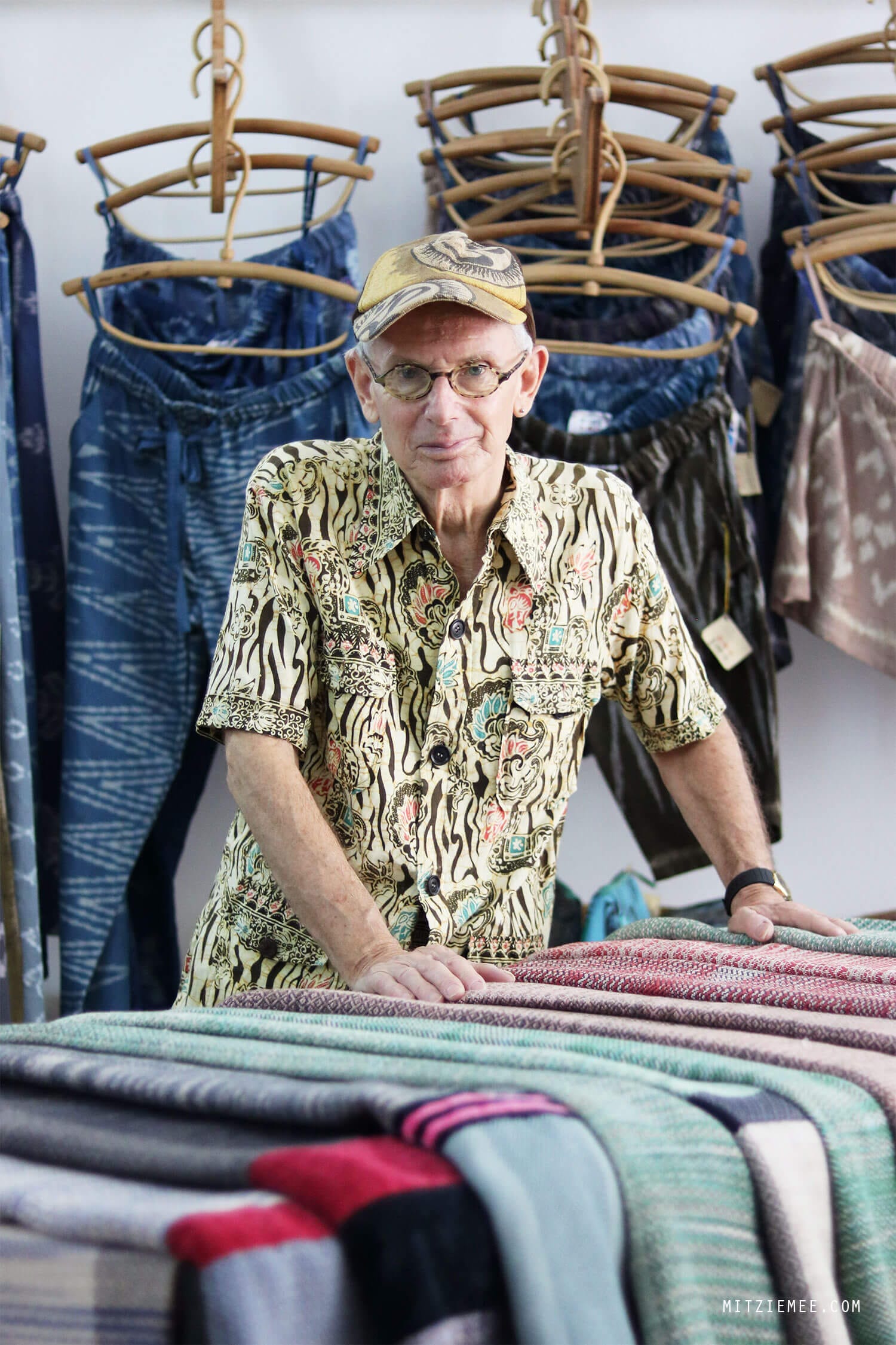 Fashion Designer Alan James Flux, A.N.D. Artisan Designers in Phnom Penh