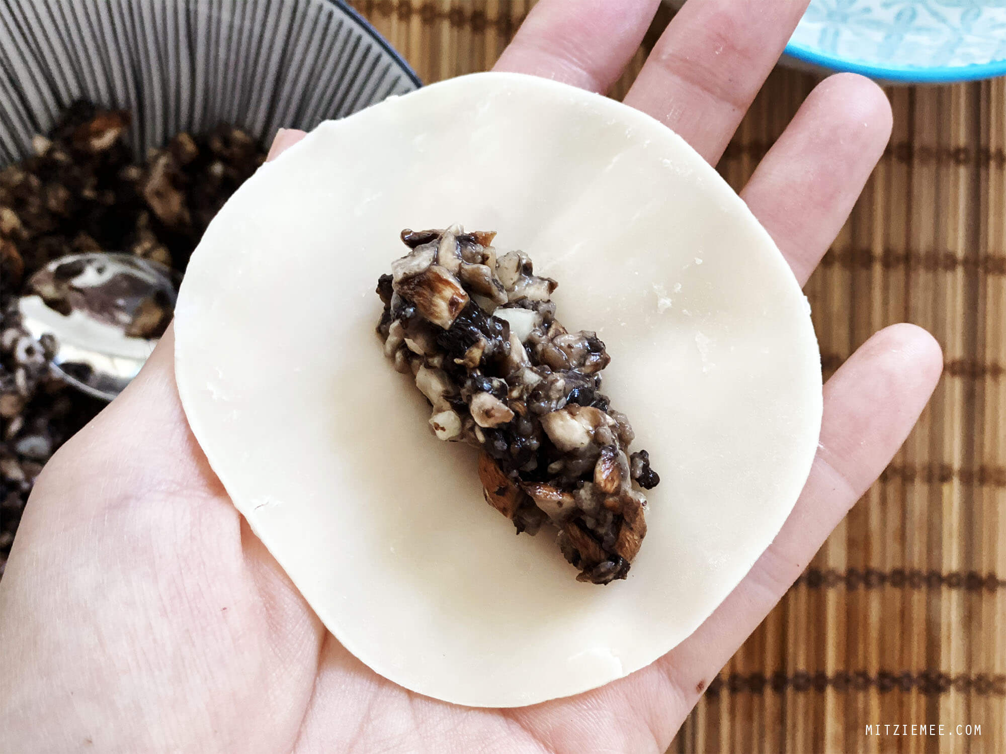 Dumplings in spisy sauce, Recipe