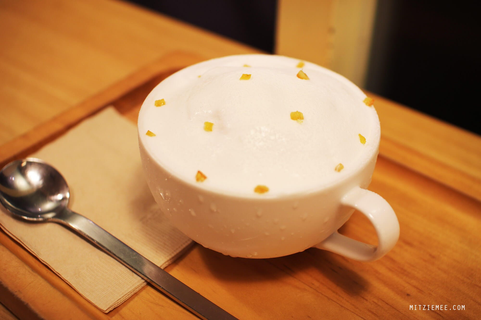 The orange bingsu, Imi, Patisserie x Roastery, Hongdae, Seoul