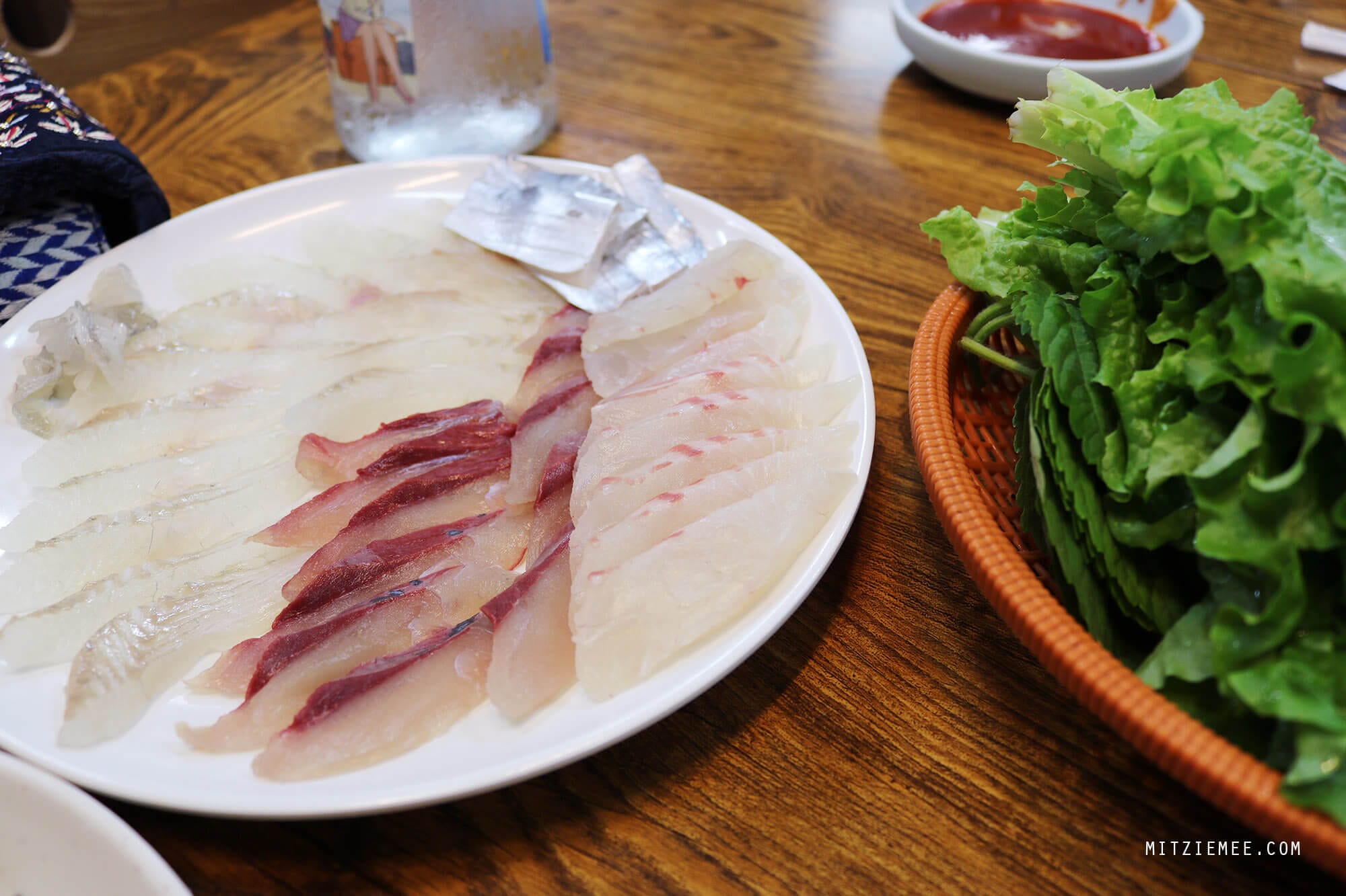 Casual seafood restaurant, Hyeopjae Beach, Jeju Island