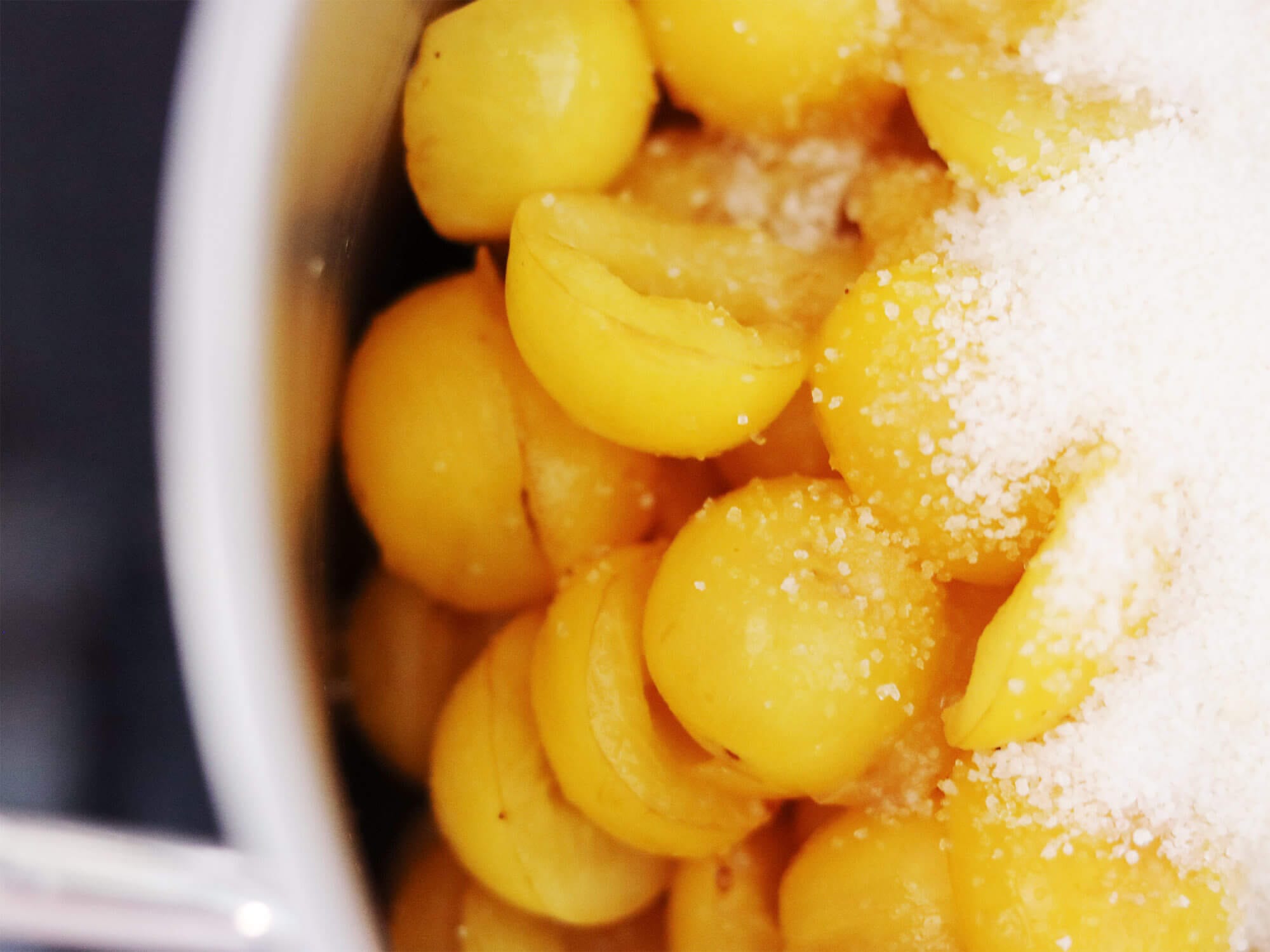 Yellow Cherry Plum Preserve Recipe
