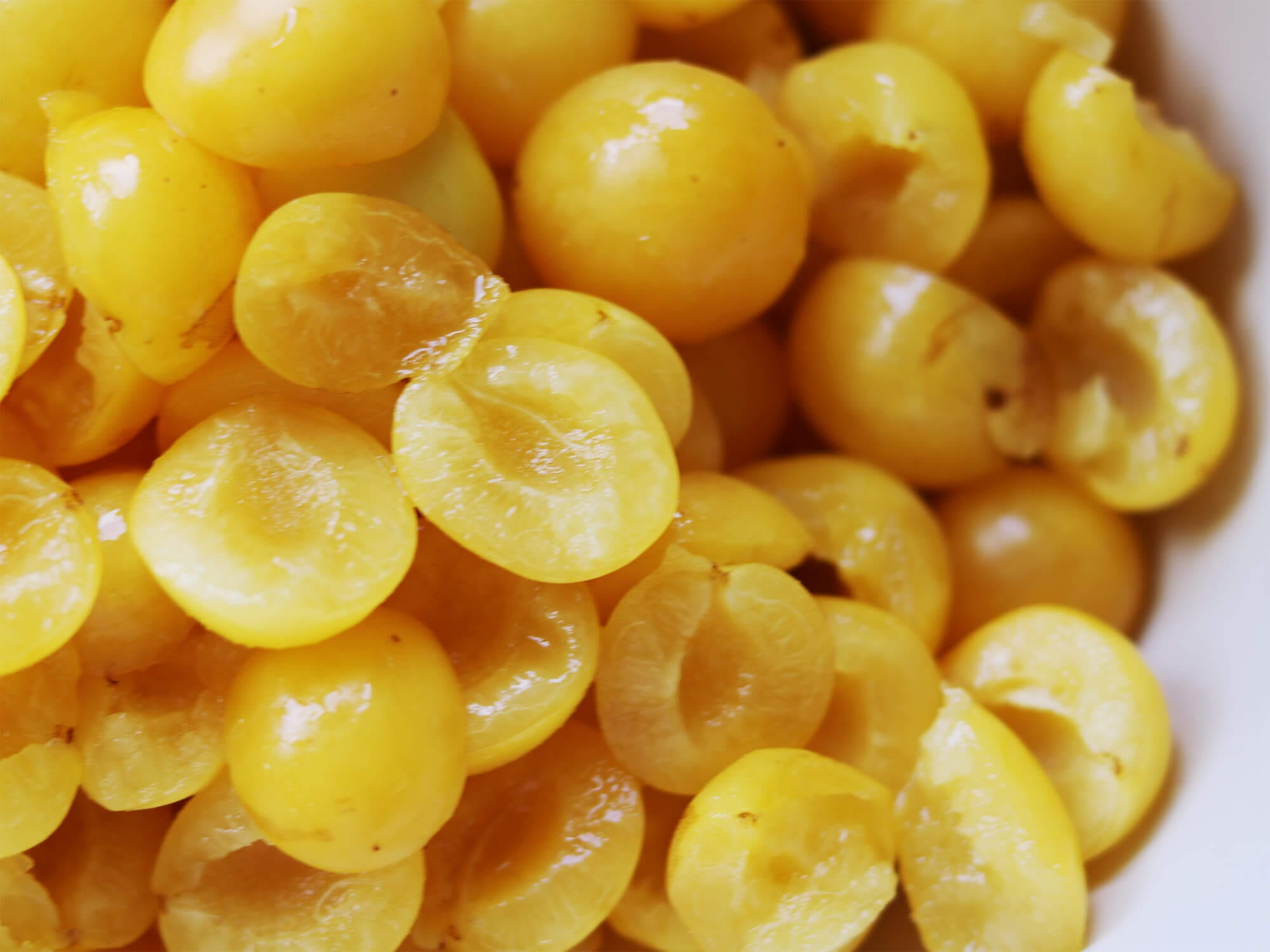 Yellow Cherry Plum Preserve Recipe
