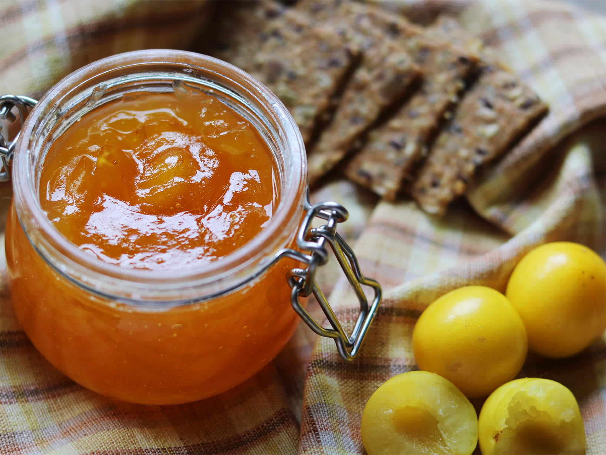 Yellow Cherry Plum Preserve Recipe