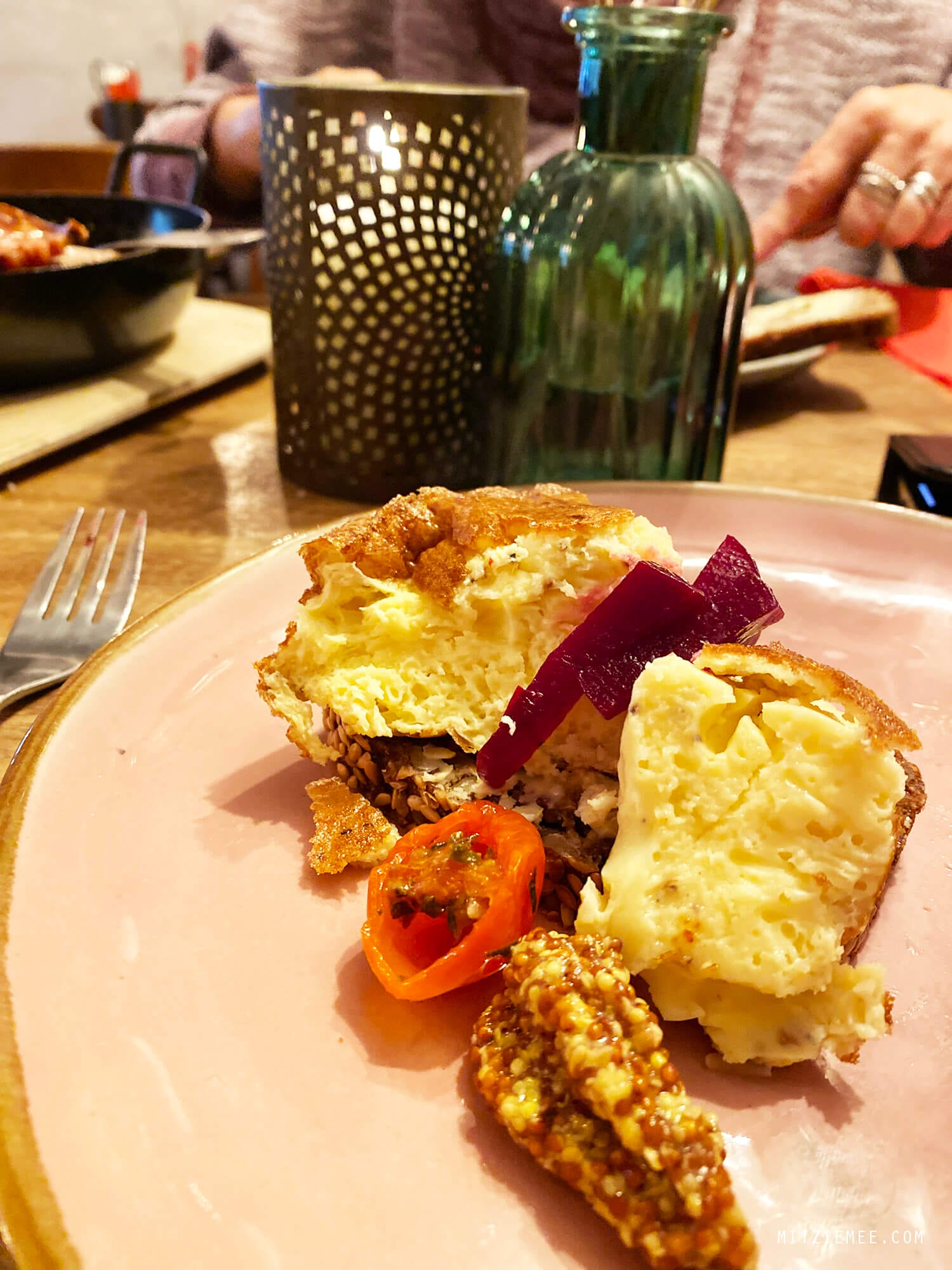 Æggekage (egg cake) at Cafe Mums, Fredericia Blog