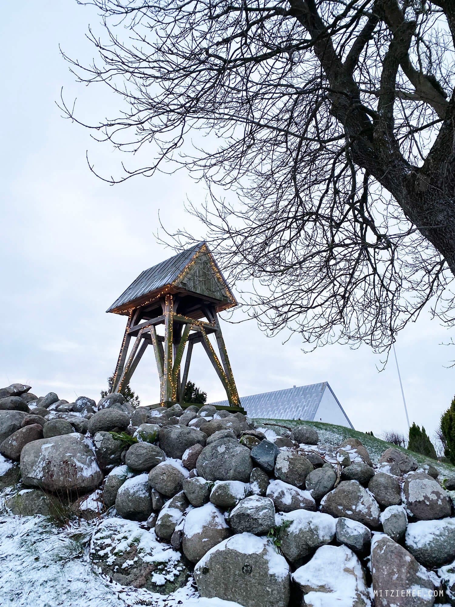 Snow in Denmark