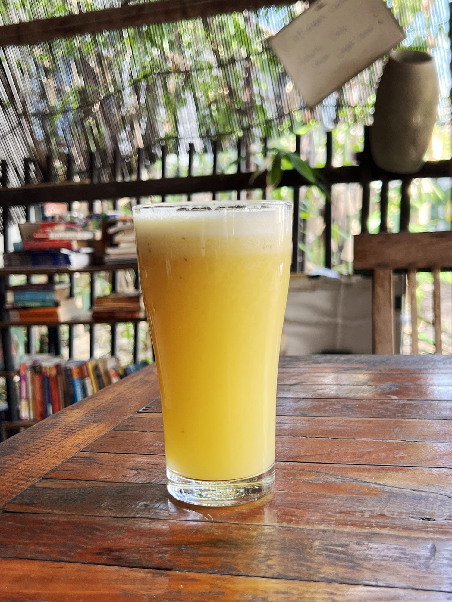 Banana juice with honey recipe, Tea Garden at Border Collective in Mae Sot