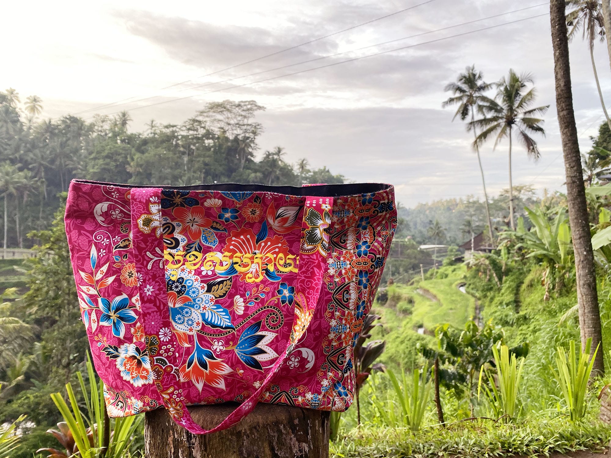 The Sok Sabai Sarong Tote Bag - CWSG