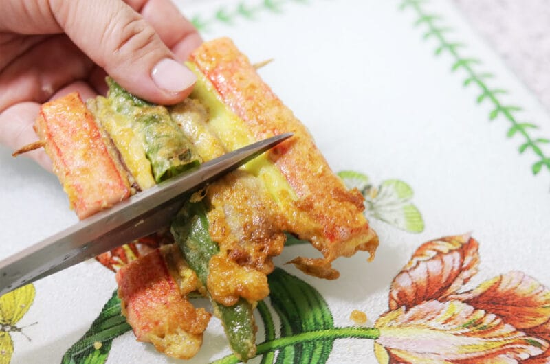 Recipe: Sanjeok - Korean Skewers with beef and vegetables