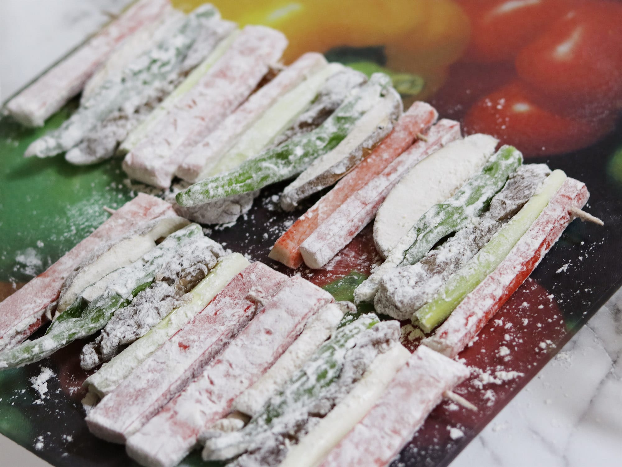 Recipe: Sanjeok - Korean Skewers with beef and vegetables